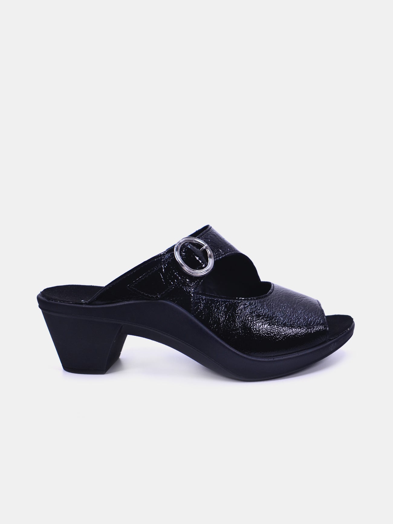 Romika 27161-AR419 Heel Sandals #color_Black
