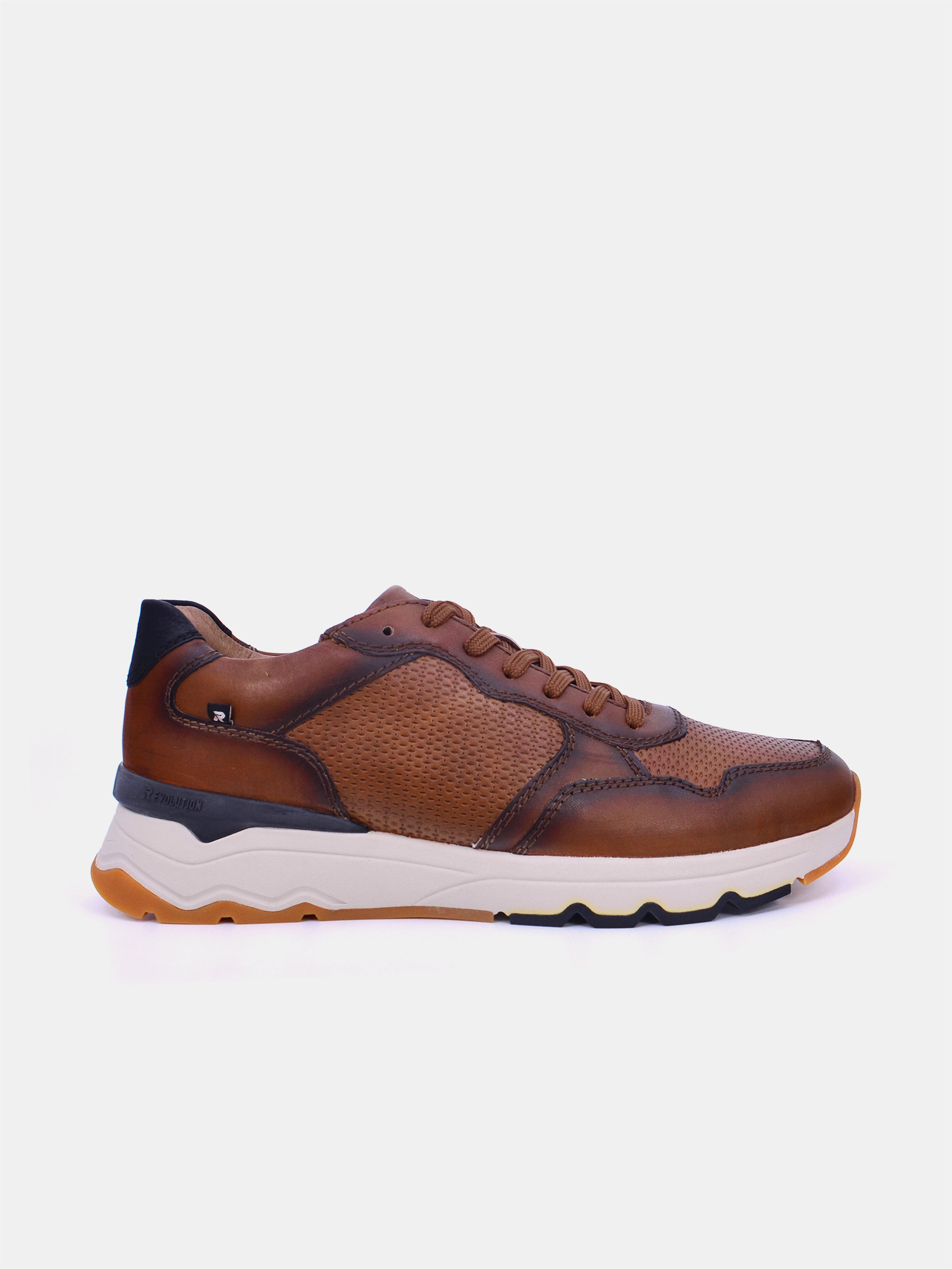 Rieker U0900-24 Men's Casual Trainers #color_Brown