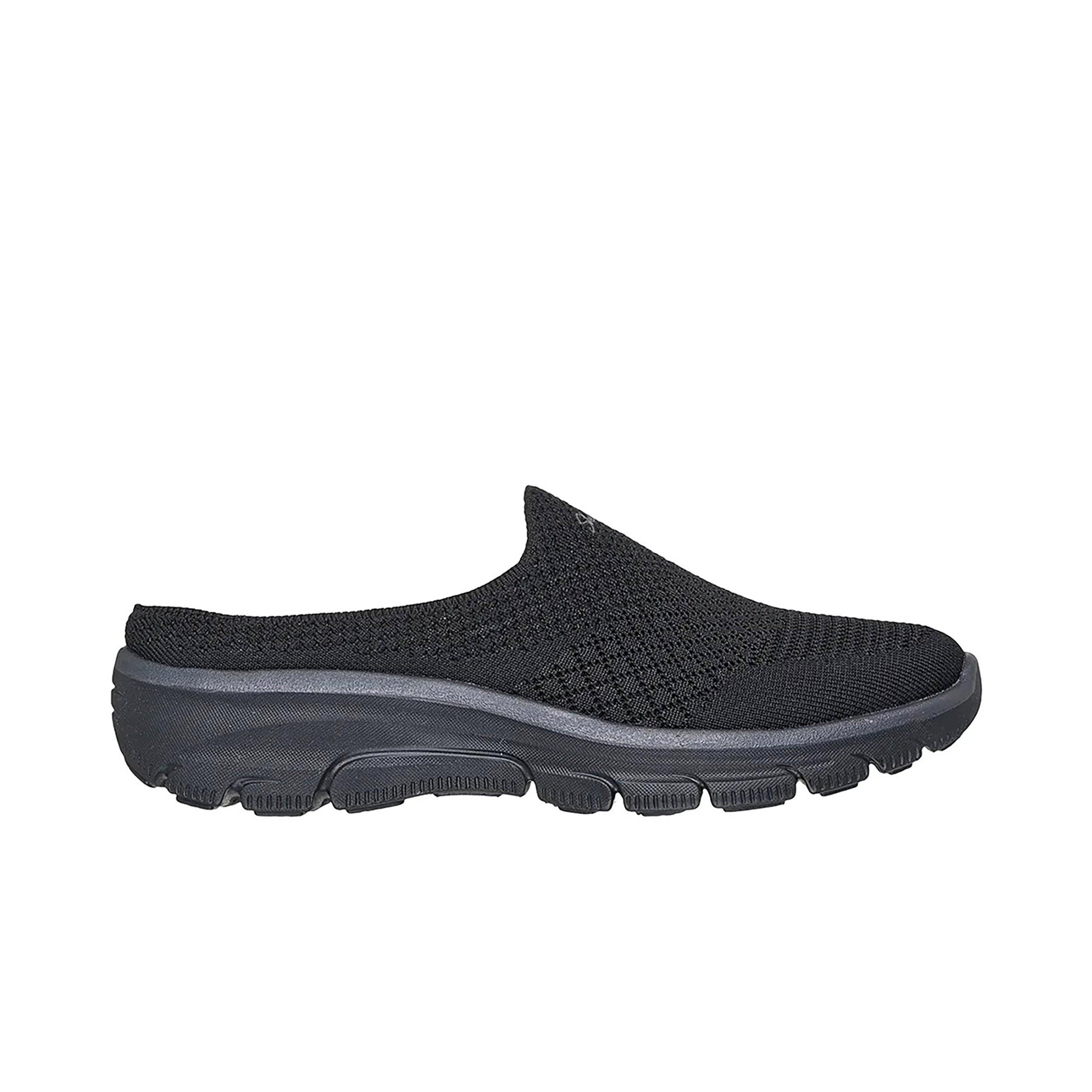 Skechers Women's Relaxed Fit: Easy Going - Open Flow Shoes #color_Black