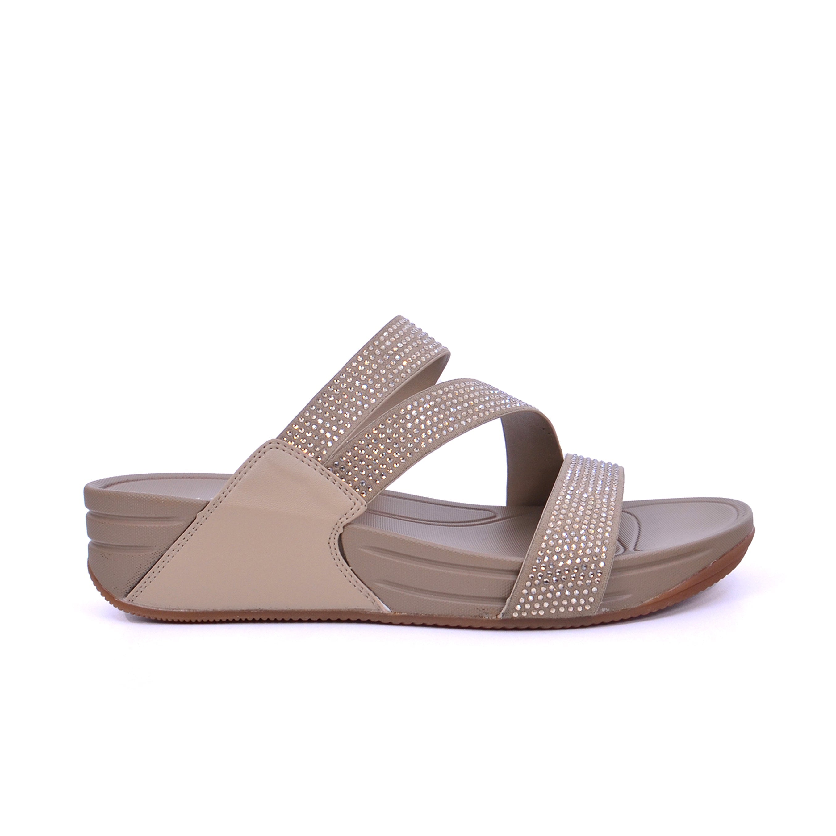 Mynaal 414Rj67B Women's Flat Sandal #color_Beige