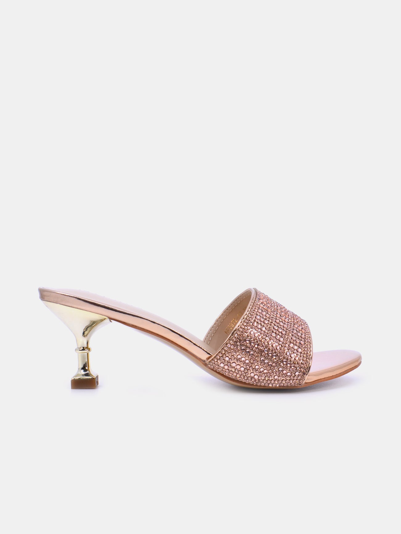 Mynaal Dazea Women's Kitten Heel Sandals #color_Beige