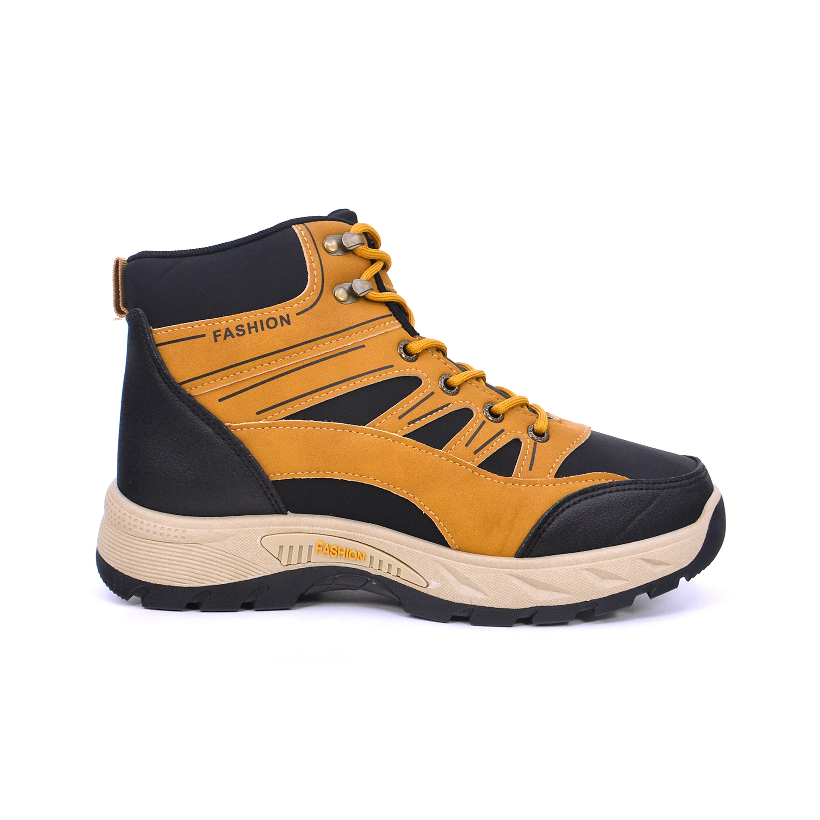 Rest F885 Men's Casual Boots #color_Brown