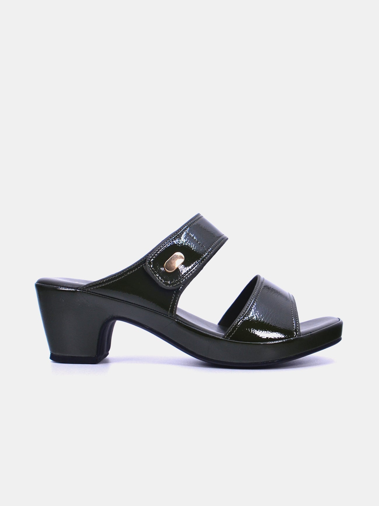 Michelle Morgan 114ZD121 Women's Heeled Sandals #color_Green