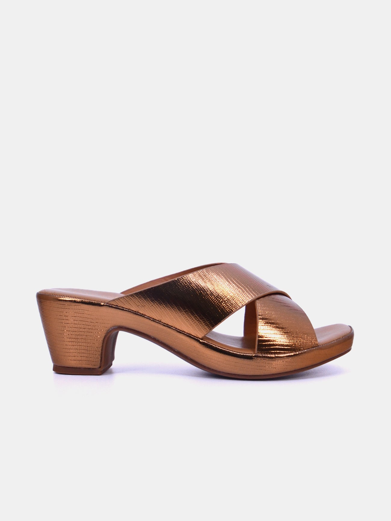 Michelle Morgan 114ZD126 Women's Heeled Sandals #color_Brown