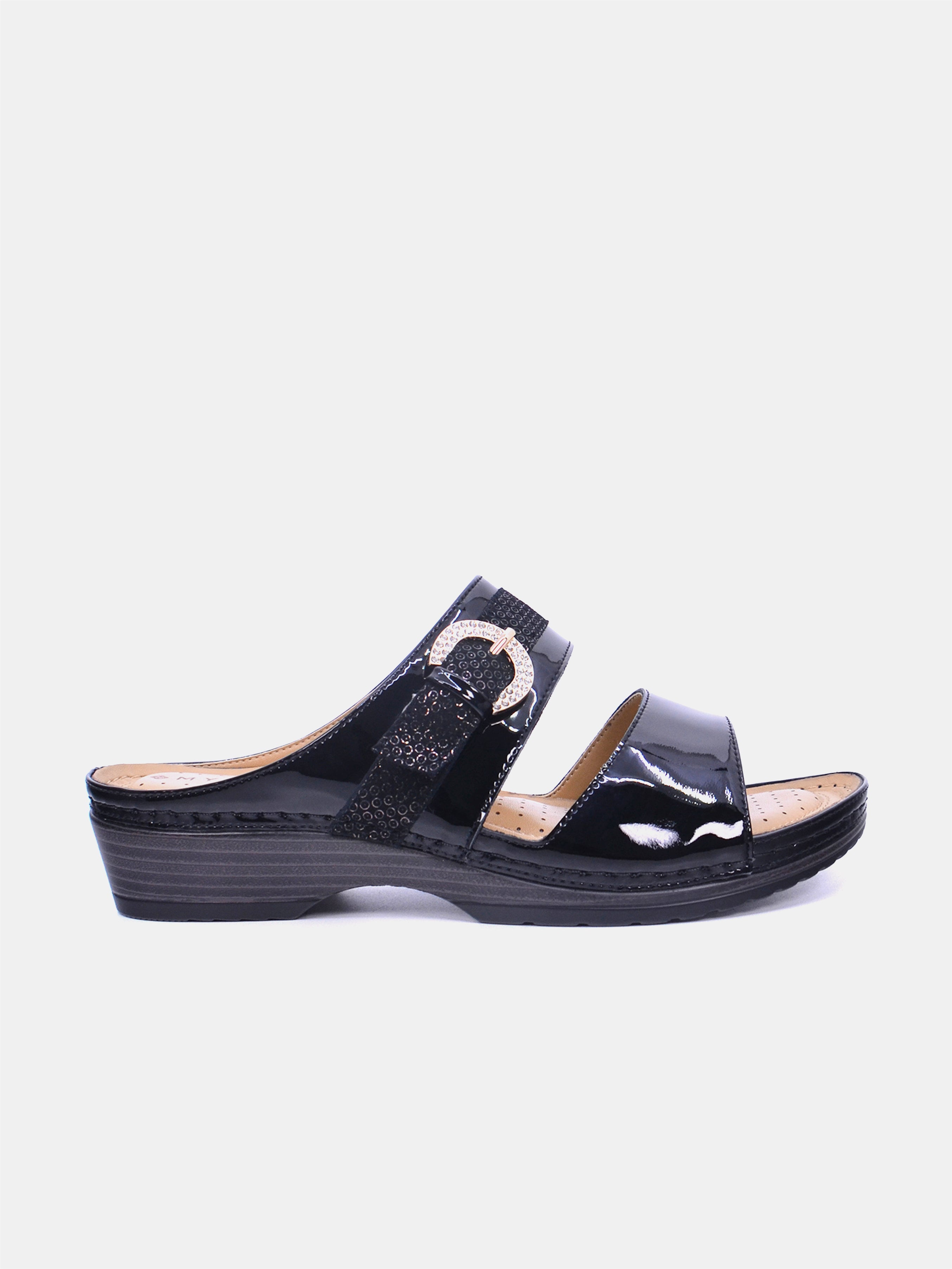 Mynaal Fahima Women's Sandals #color_black