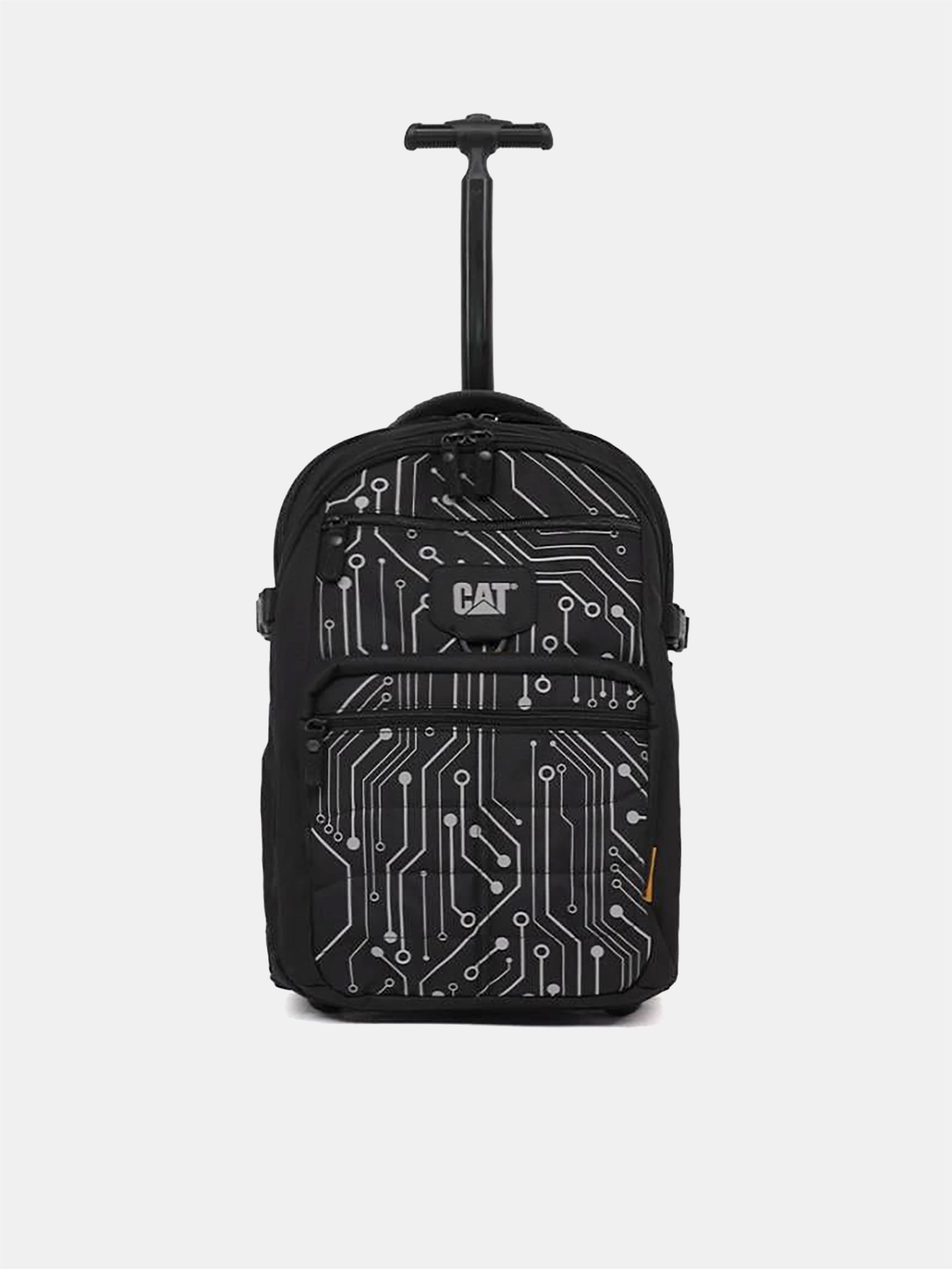Caterpillar RollRover 2 Wheel Trolley Bag #color_techno grey