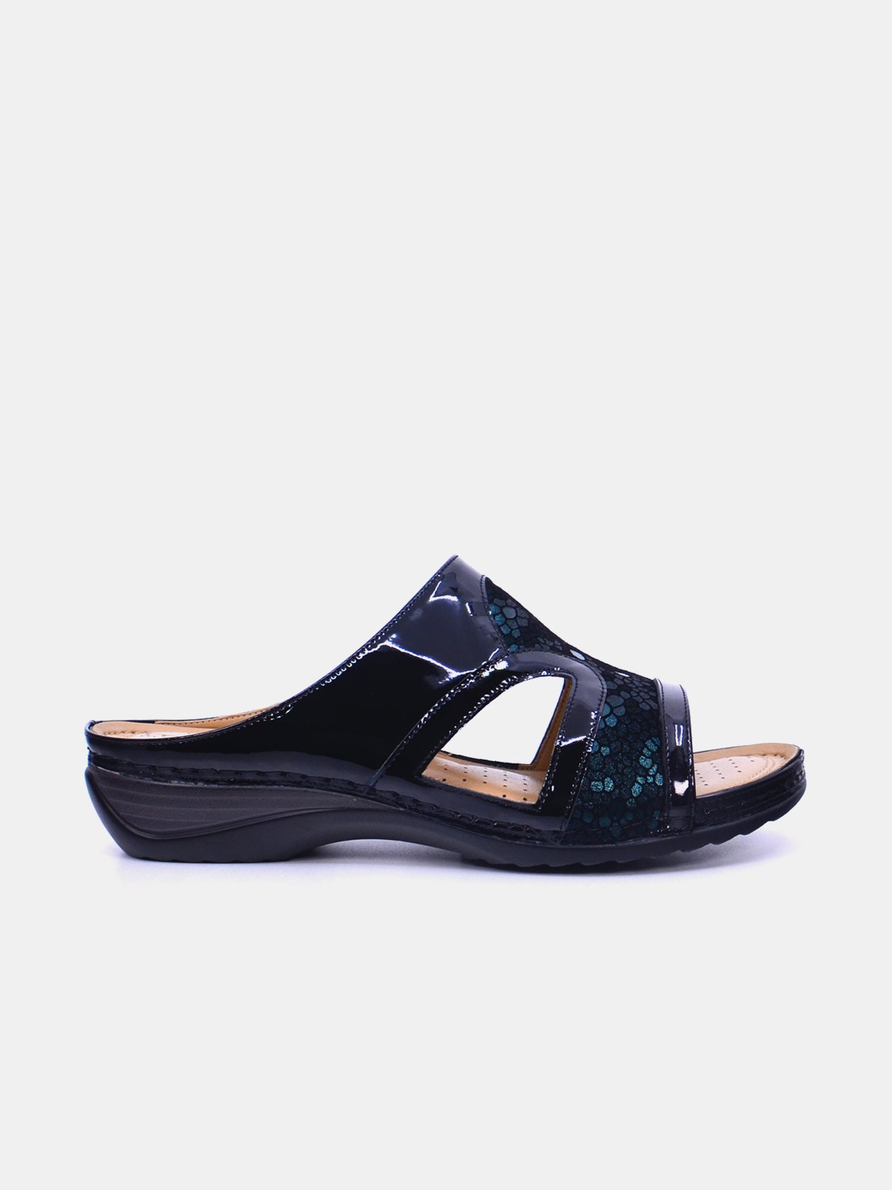 Michelle Morgan 88909-26 Women's Flat Sandals #color_Green