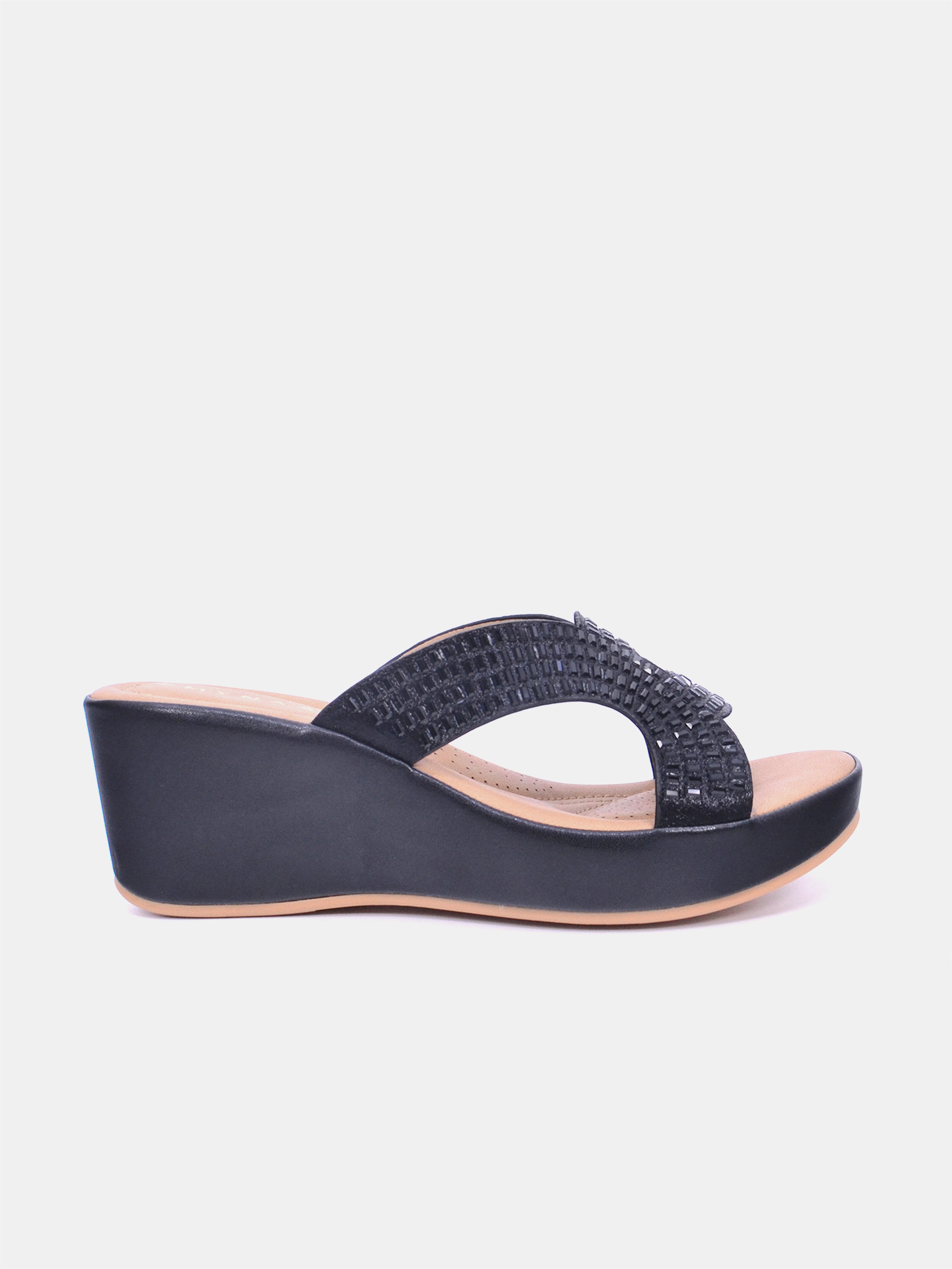 Mynaal Ayzara Women's Sandals #color_black