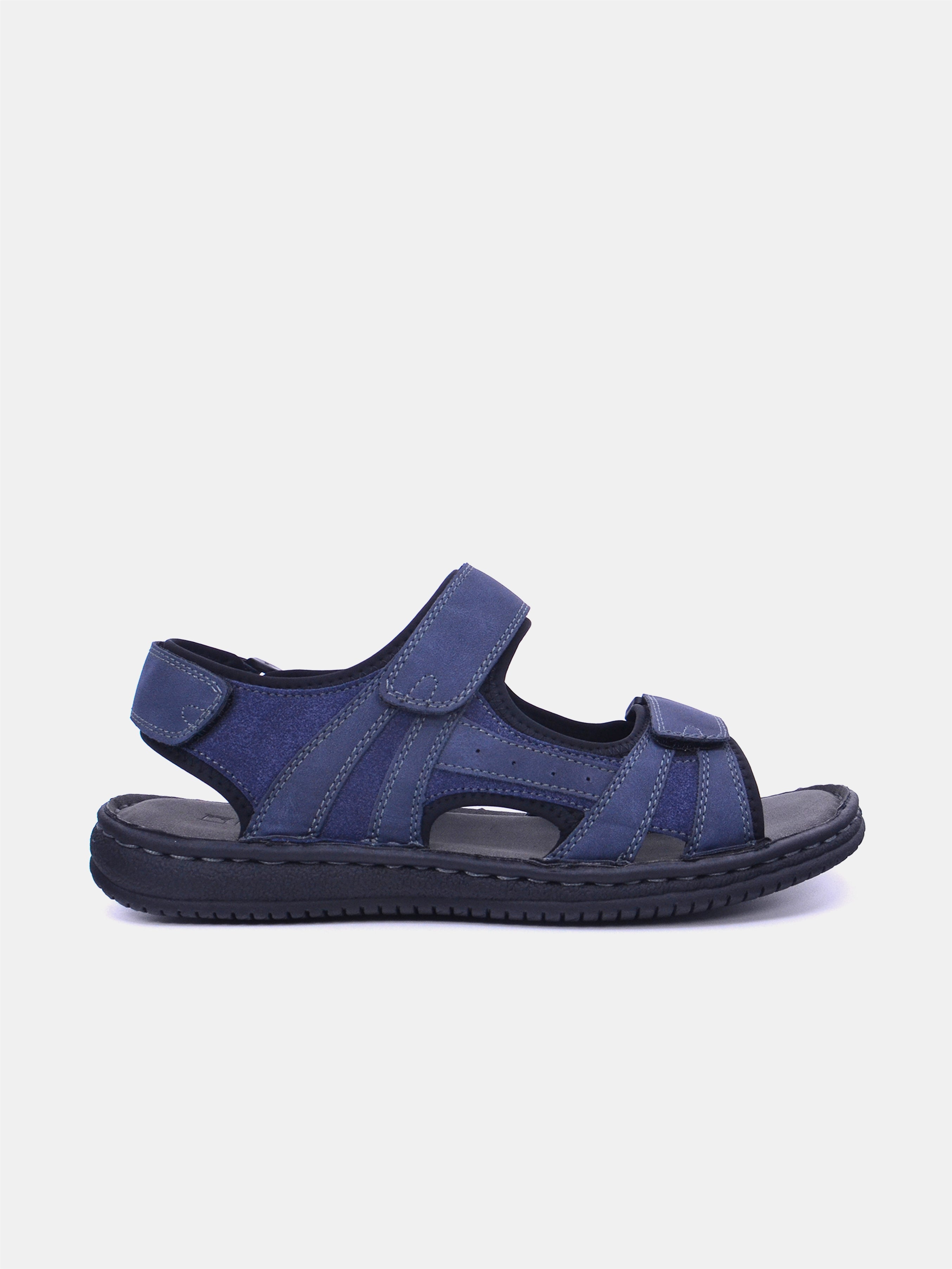 Barjeel Uno 0778-1 Men Casual Sandals #color_Navy