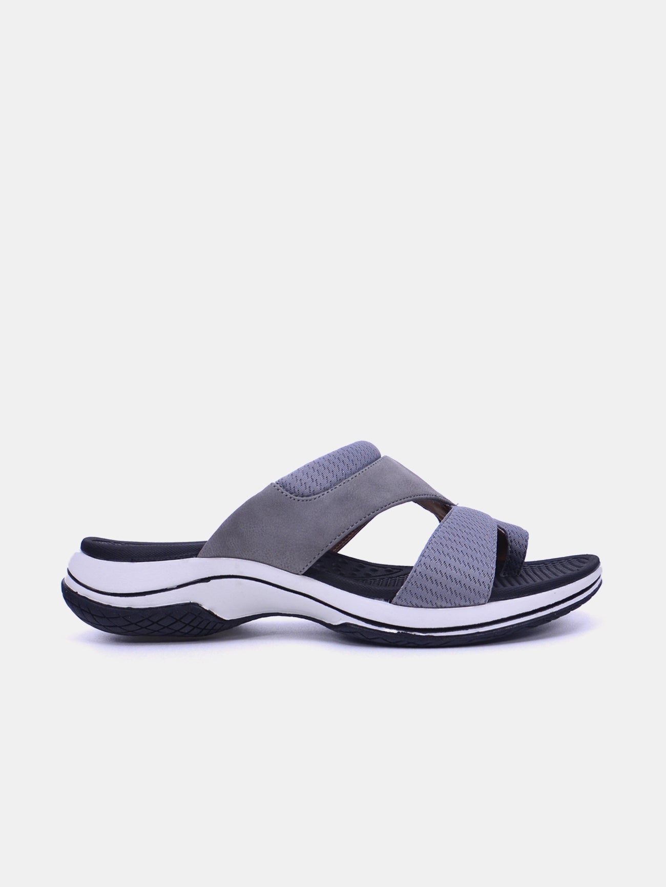 Mynaal Marzelle Women's Flat Sandals #color_Gray