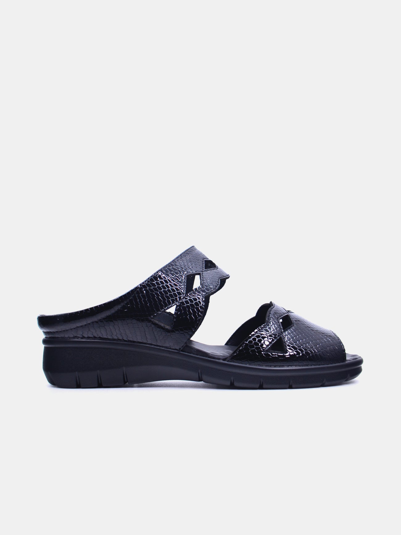 Michelle Morgan 18397-B16 Women's Sandals #color_Black
