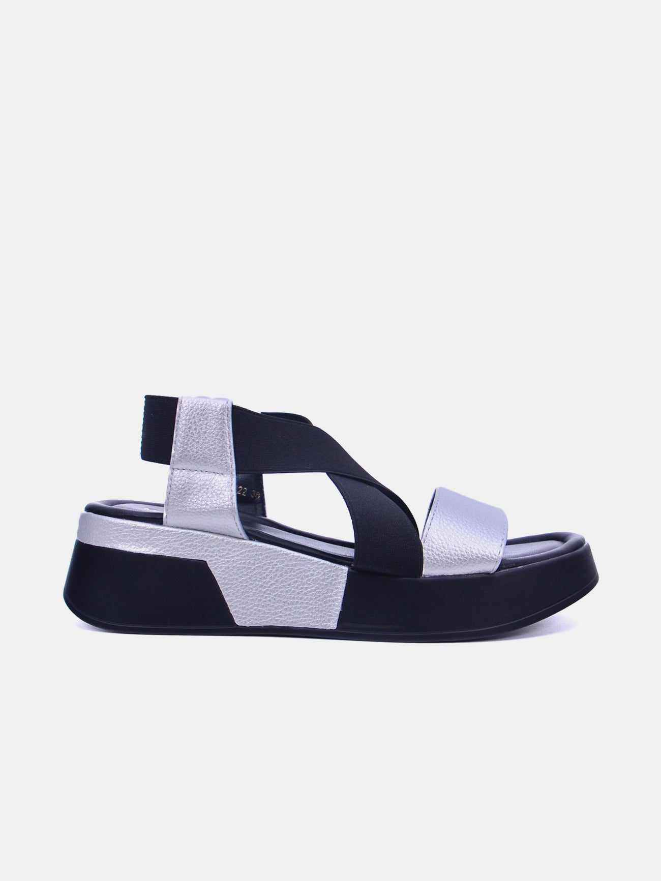Mynaal Seraphina Women's Flatform Sandals #color_Silver