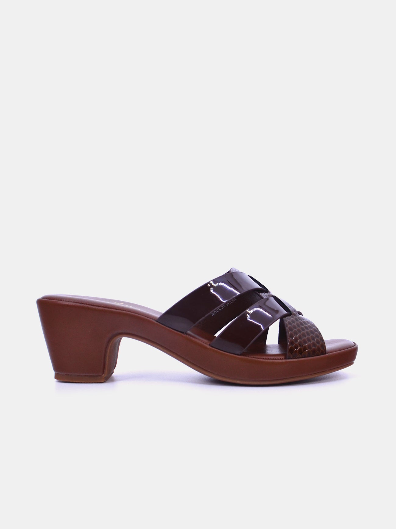 Michelle Morgan 314ZD12C Women's Heeled Sandals #color_Brown