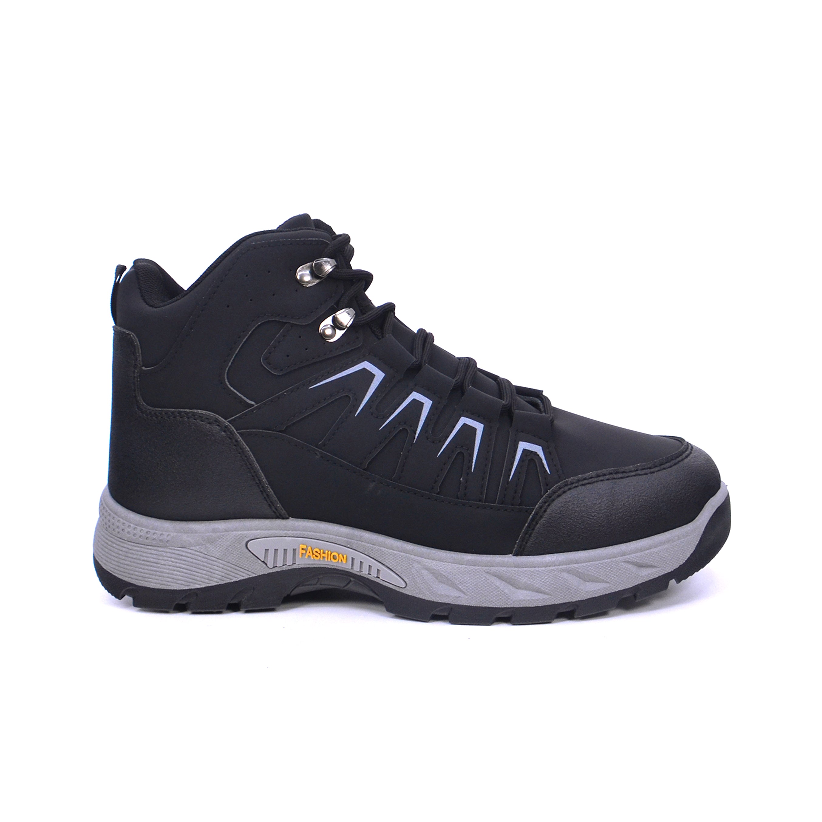 Sail L3006 Men's Casual Boots #color_Black