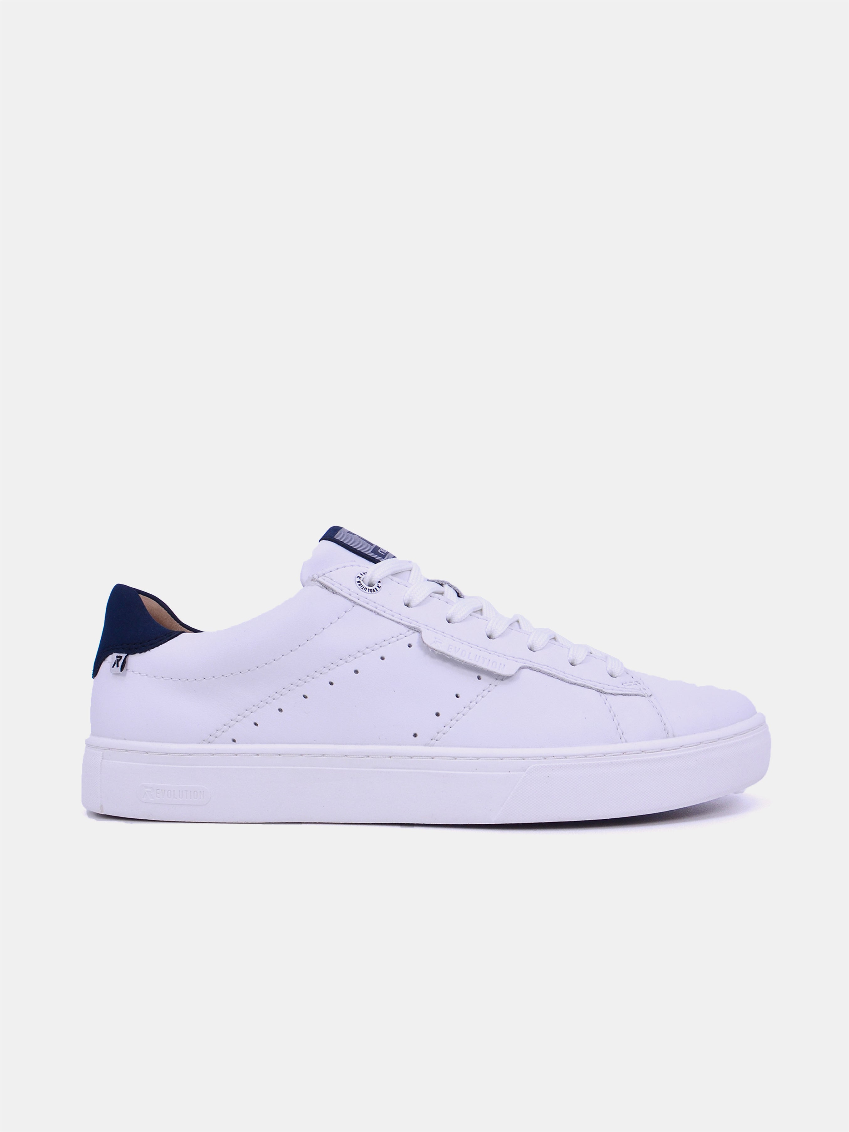 Rieker U0704-80 Men's Casual Trainers #color_White