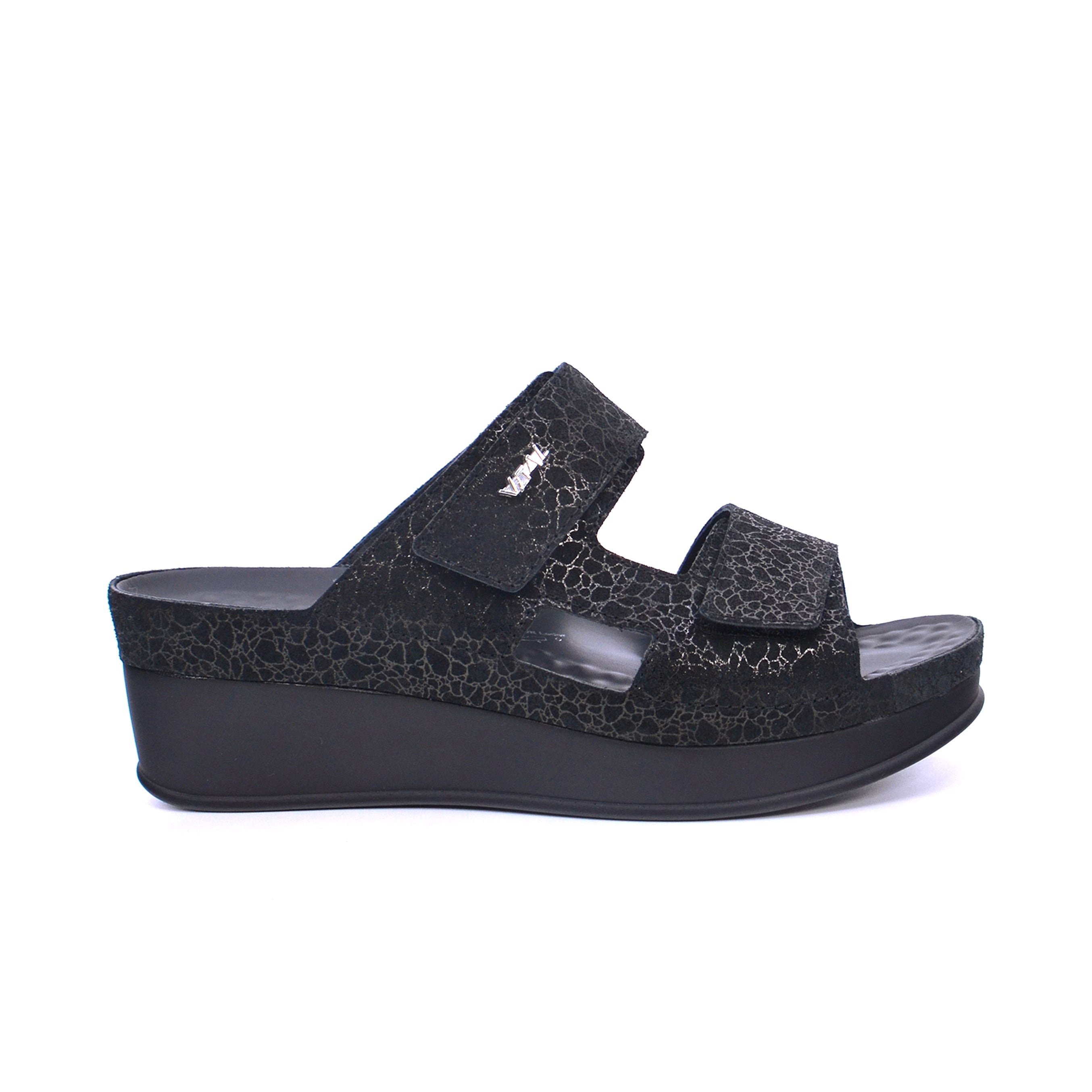 Vital Lara - Cavour 16029S-510-99 Women's Sandals #color_Black