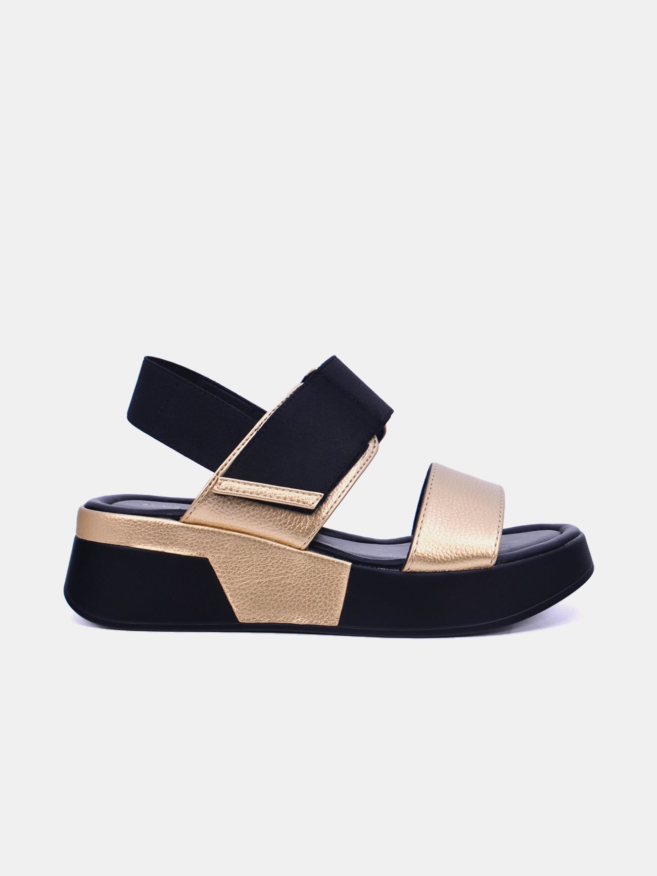 Mynaal Orlena Women's Flatform Sandals #color_Gold