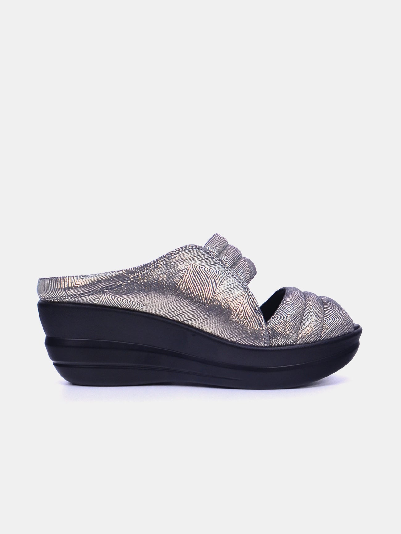 Michelle Morgan 19009-40 Women's Wedge Sandals #color_Gold