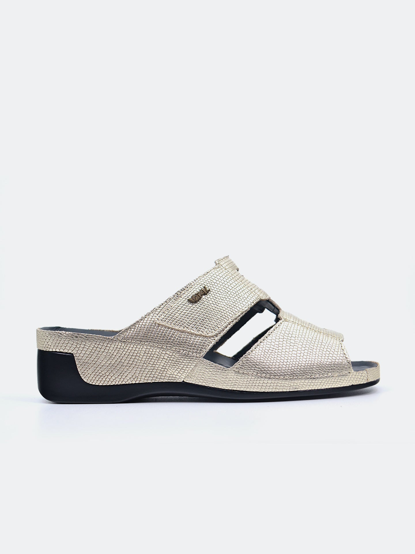 Vital 0813AS Women's Slider Sandals #color_Gold