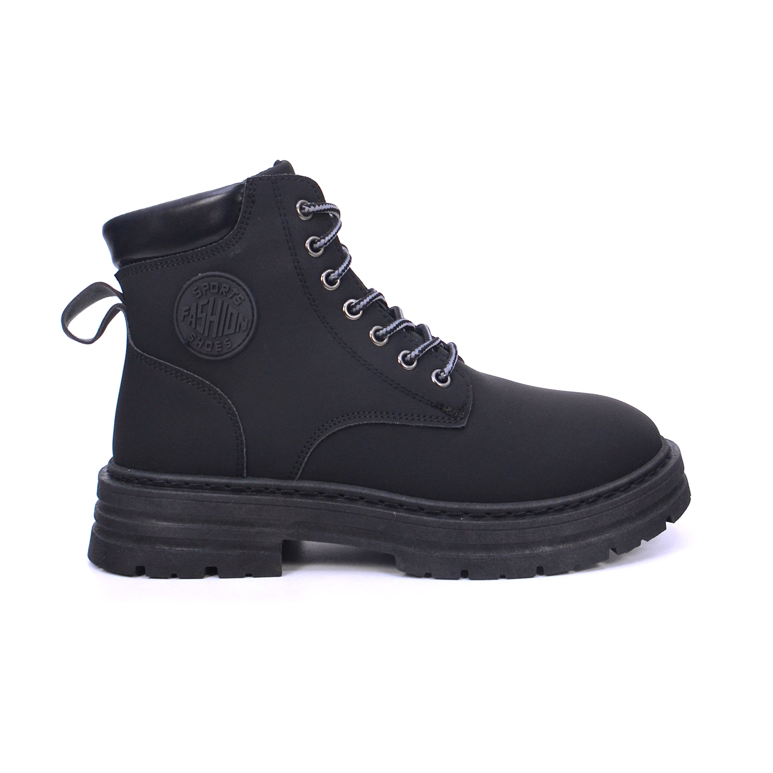 Sail M5012 Men's Casual Boots #color_Black