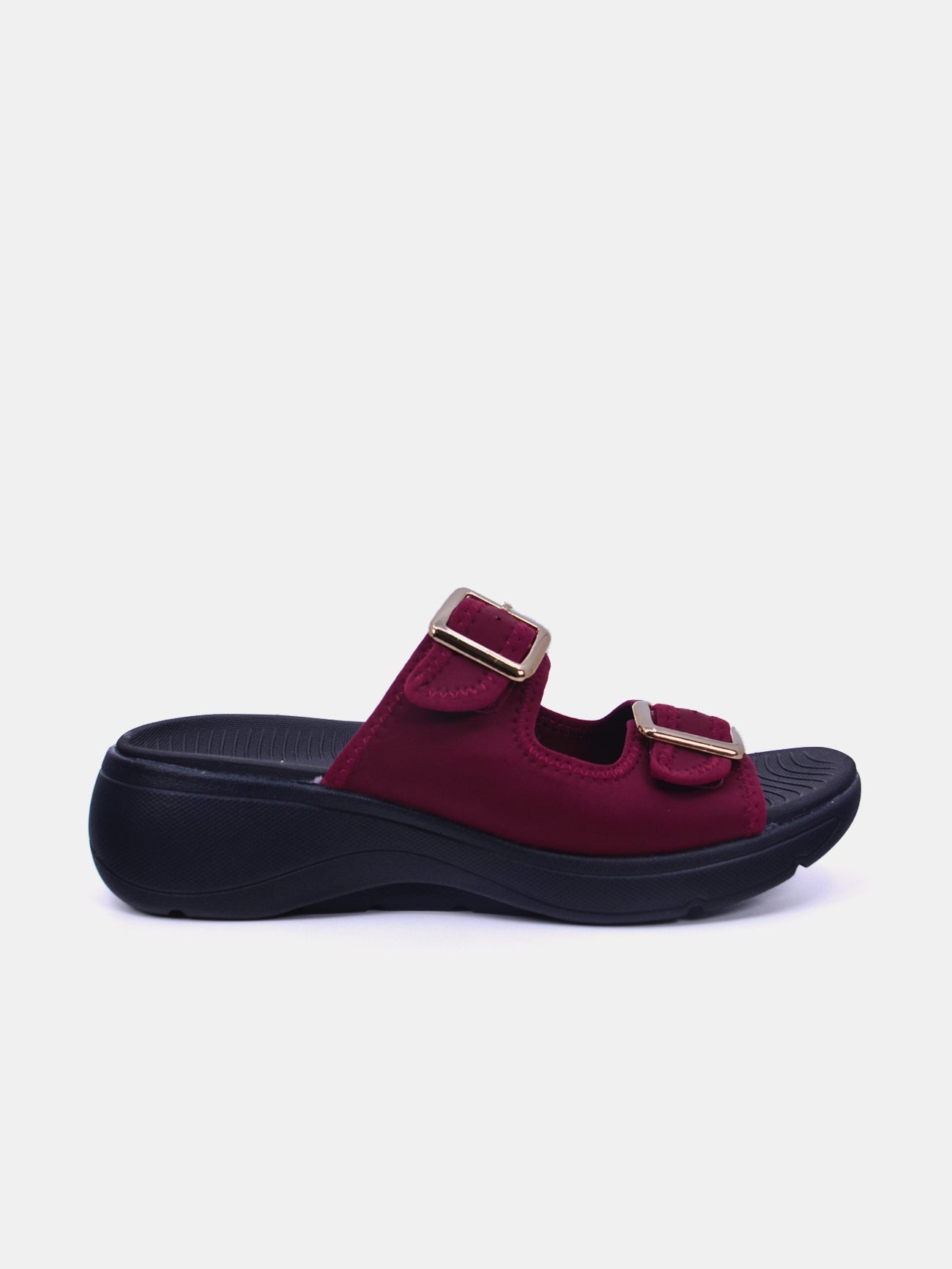 Michelle Morgan 214RJ533 Women's Casual Sandals #color_Maroon