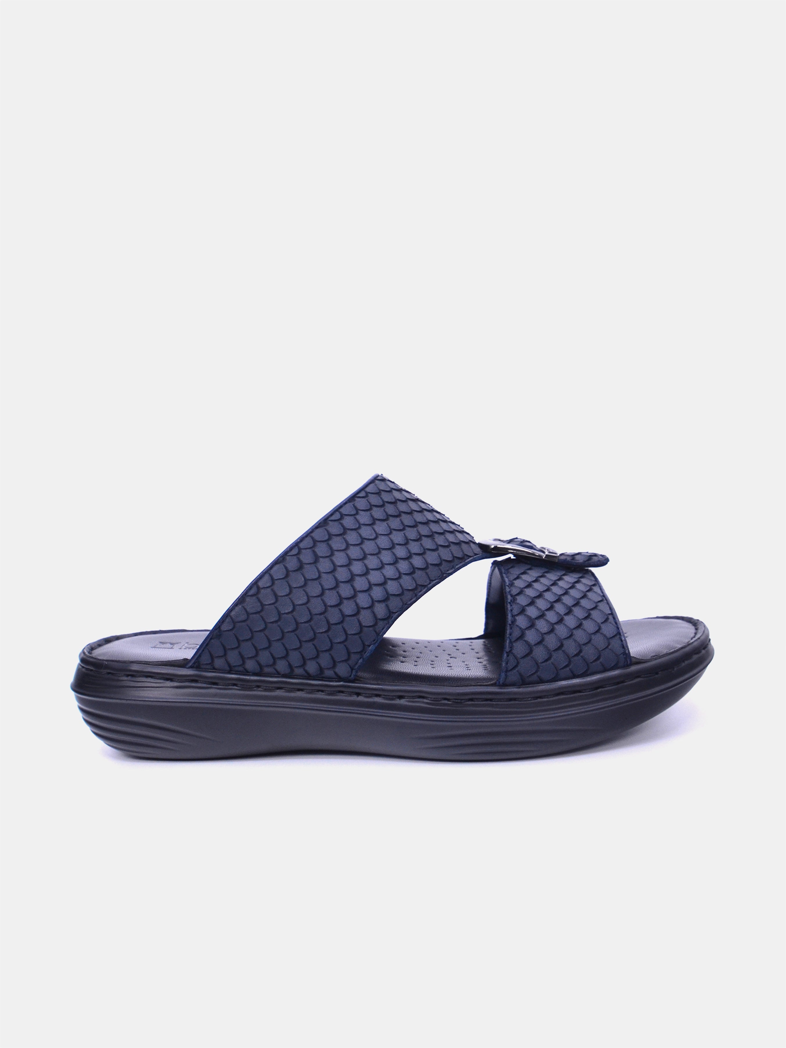 Barjeel Uno 21410-62 Men Arabic Sandals #color_Navy