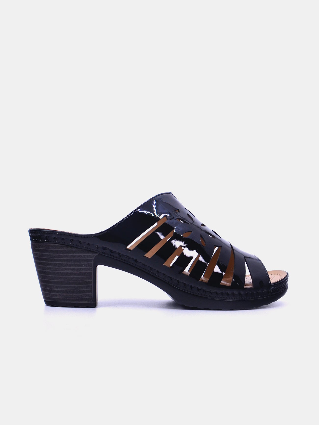Michelle Morgan 221-5 Women's Sandals #color_Black