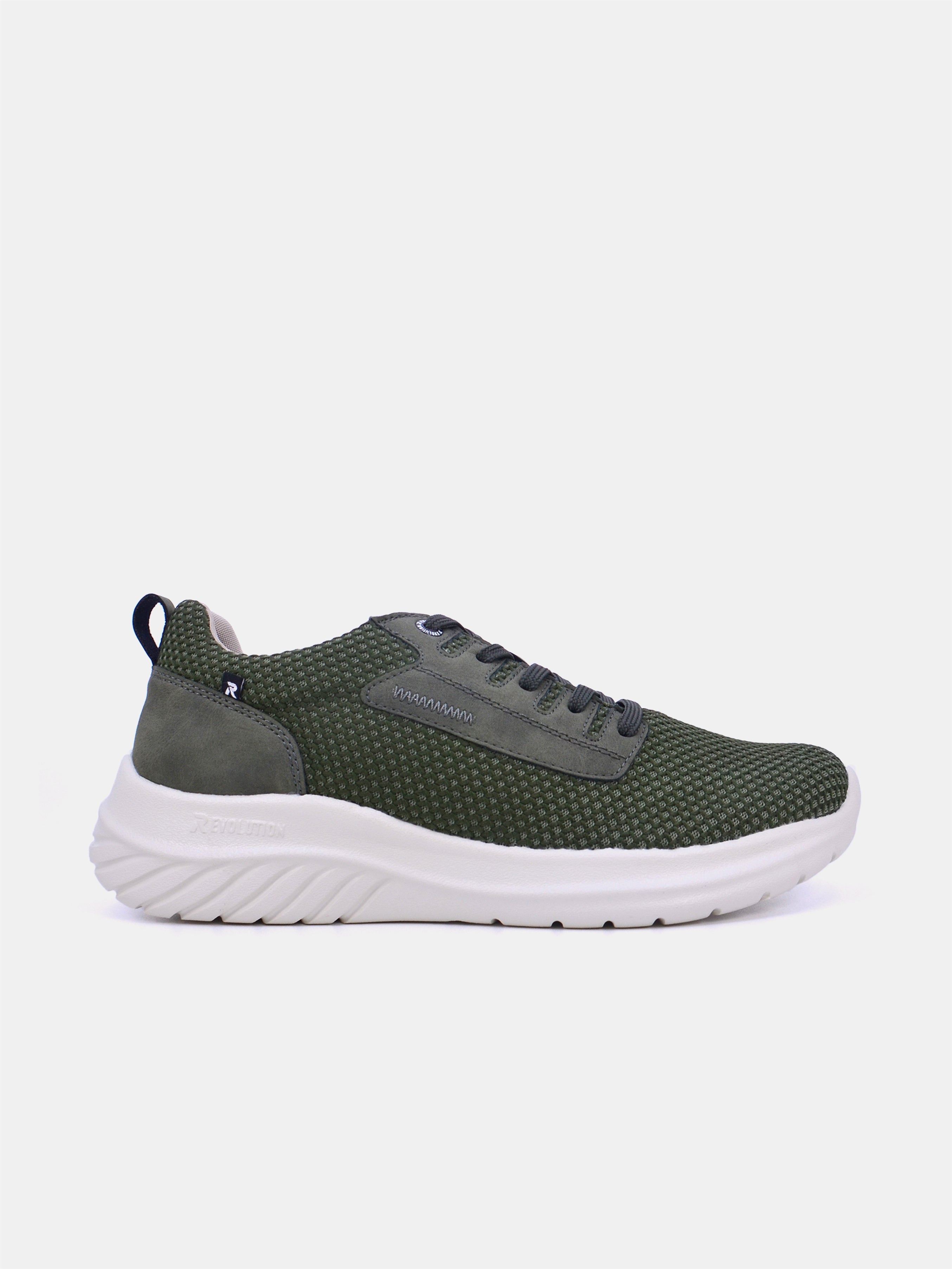 Rieker U0503 Men Casual Trainers #color_Green