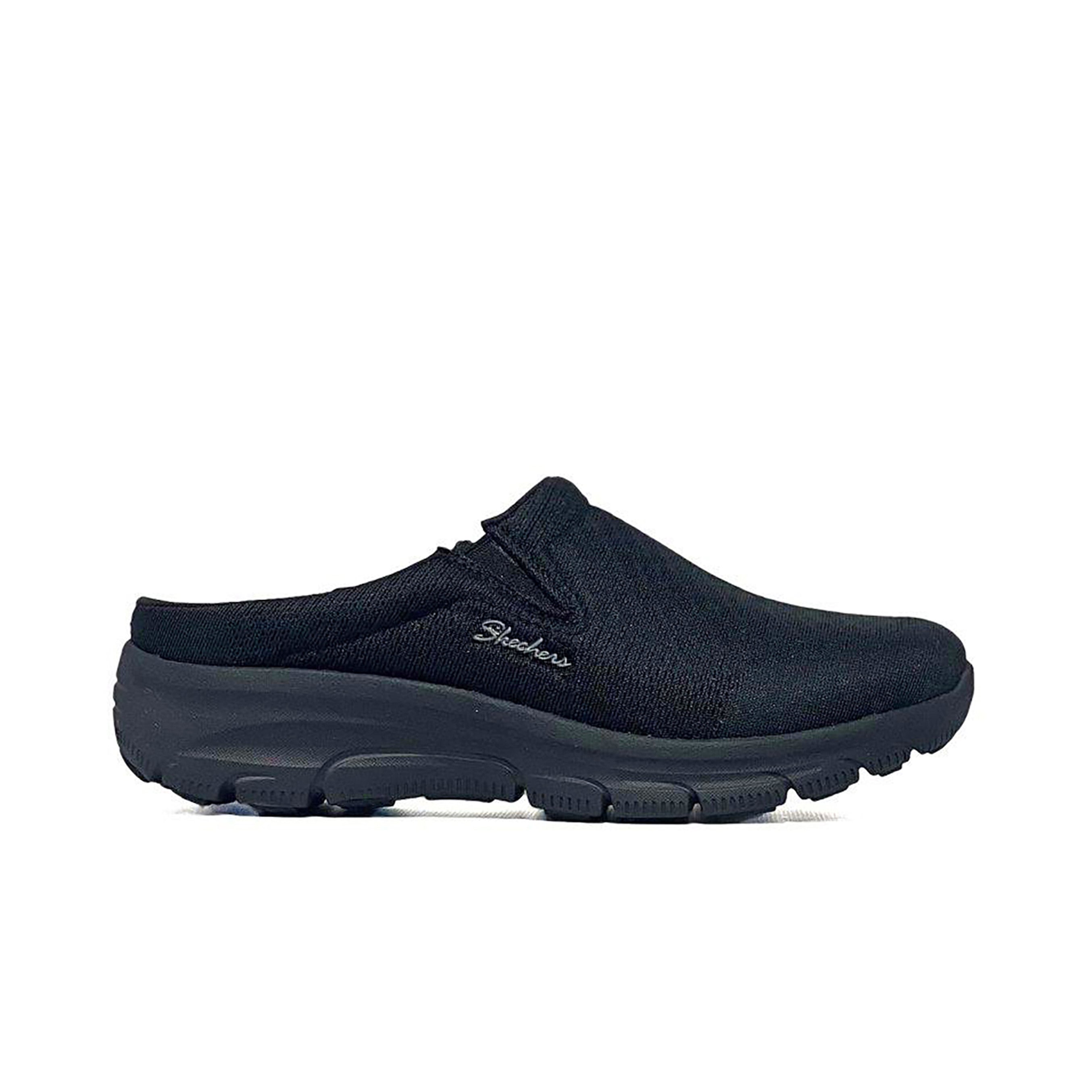 Skechers Women's Easy Going - Sundown Shoes #color_Black