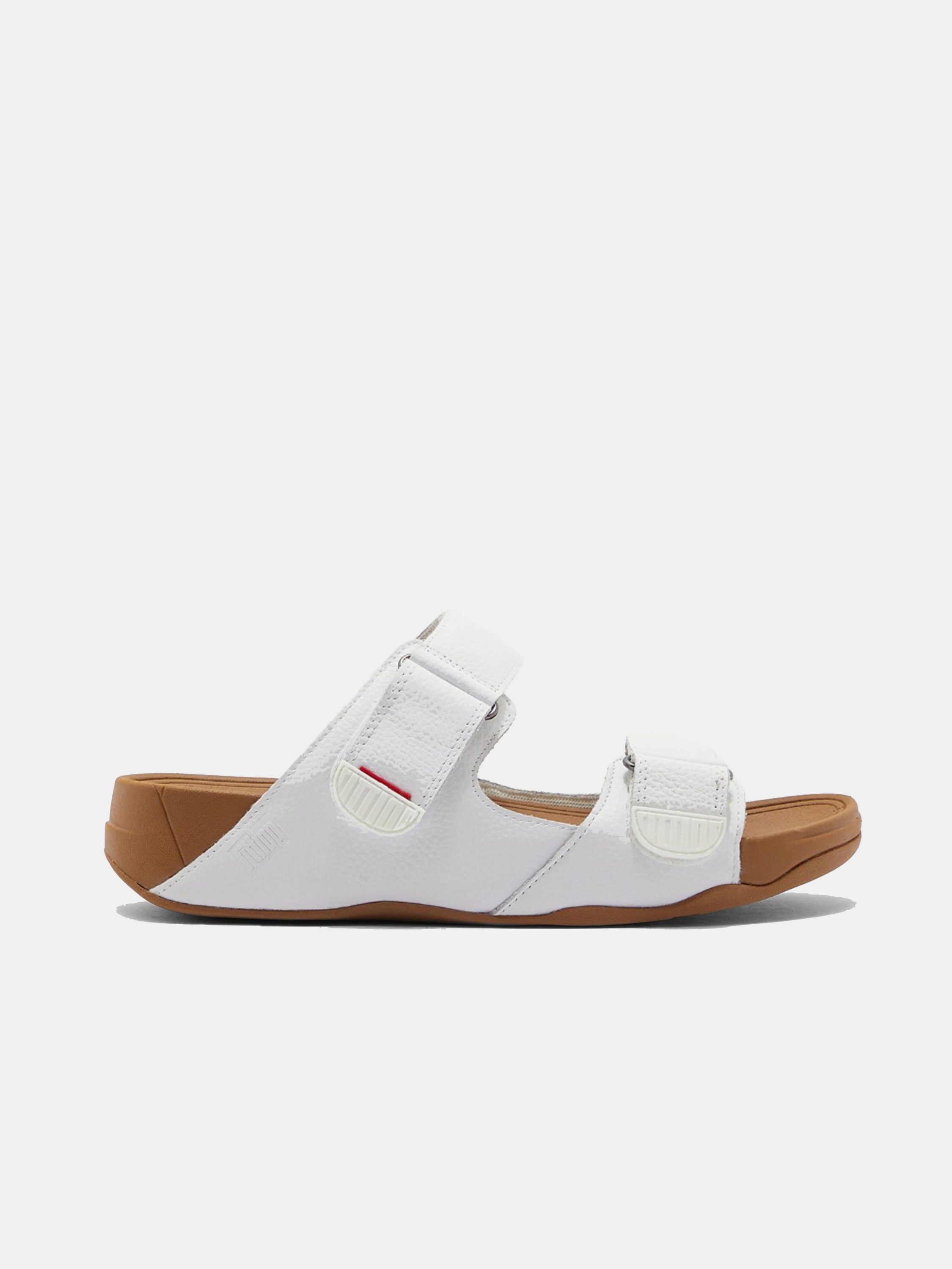 Fitflop Men's Gogh Moc Leather Sandals #color_White