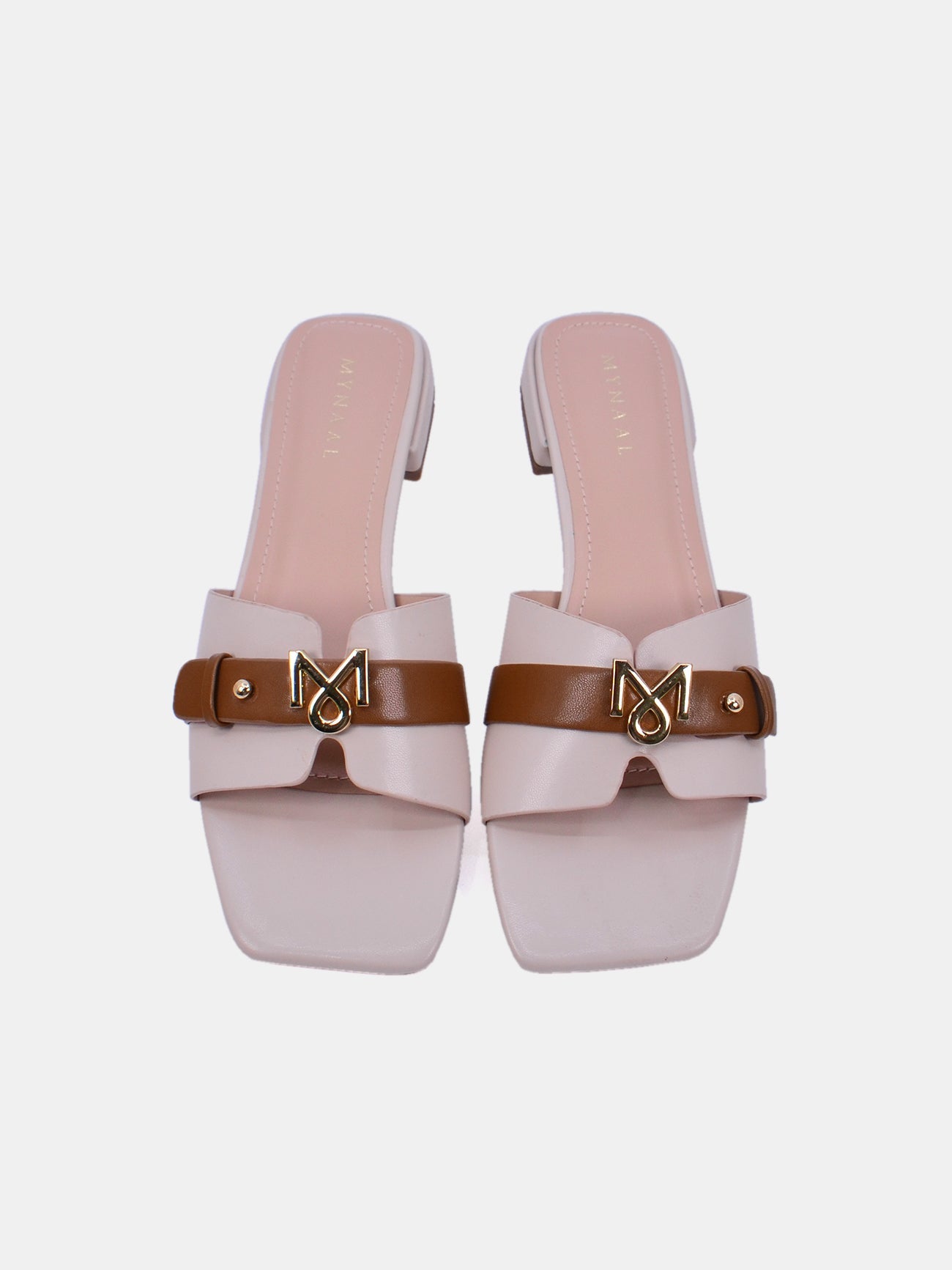 Mynaal Ryla Women's Flat Sandals #color_White