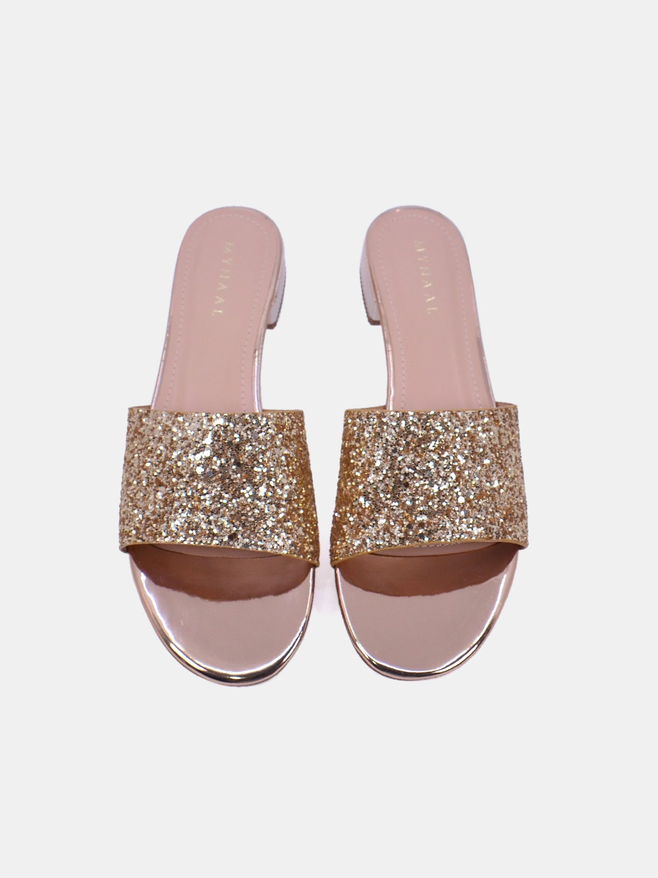 Mynaal Zephyra Women's Block Heel Sandals #color_Beige