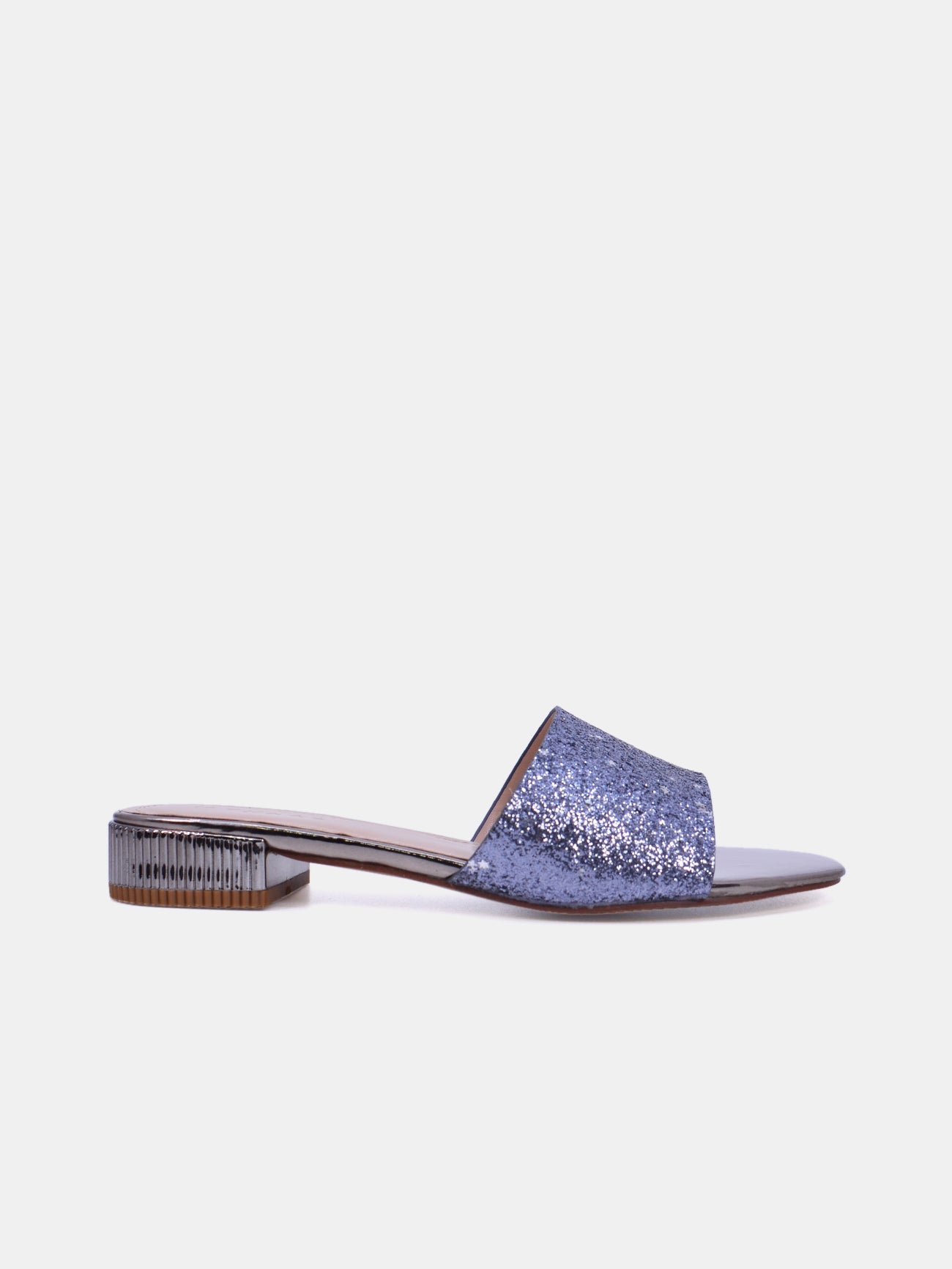 Mynaal Glimmr Women's Block Heel Sandals #color_Gray