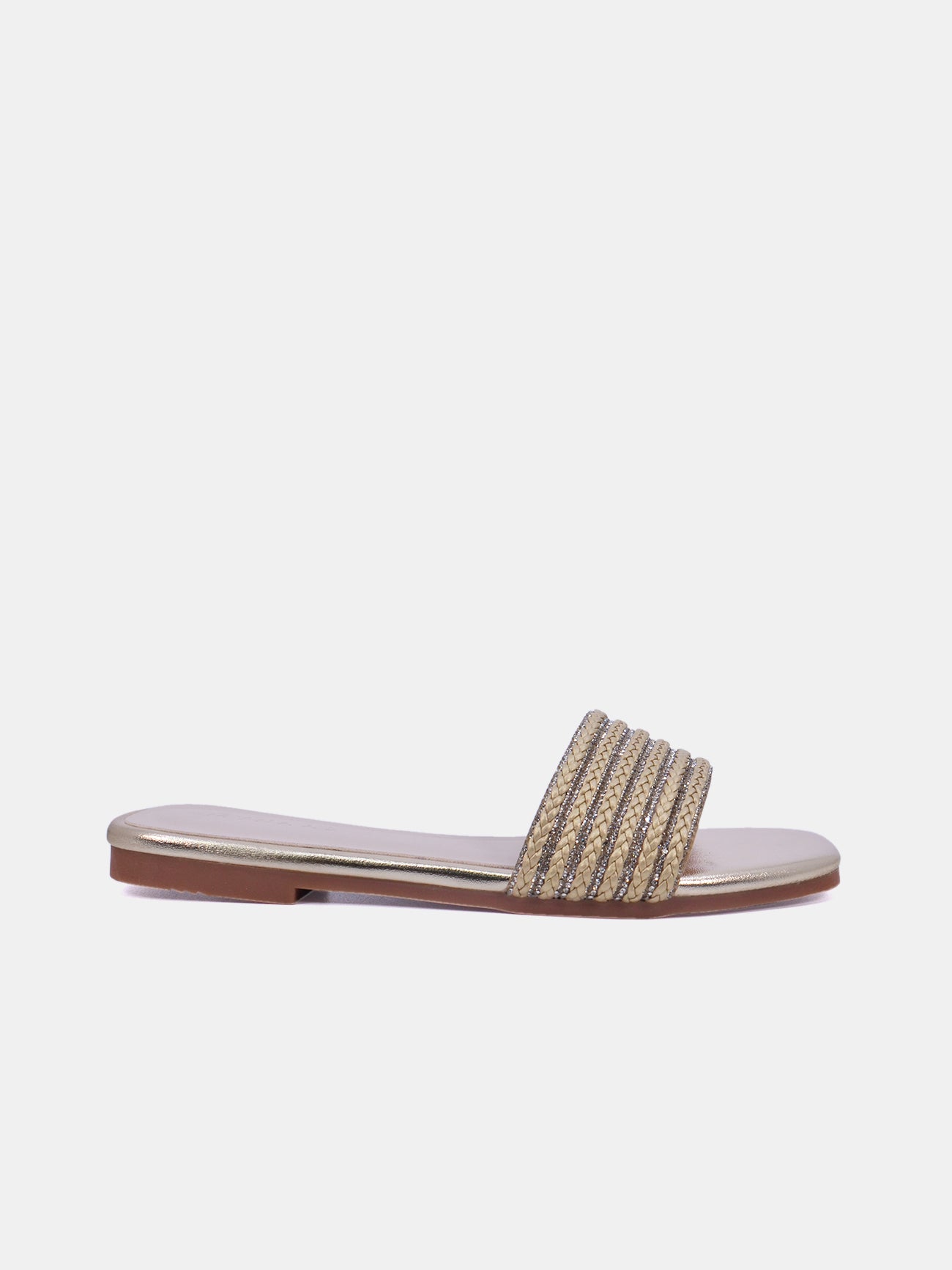 Mynaal Trina Women's Flat Sandals #color_Gold