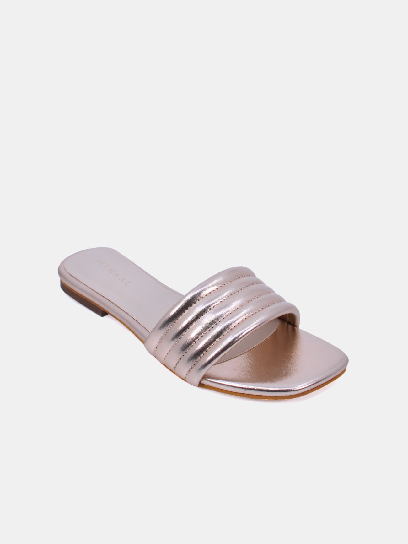 Mynaal Velore Women's Flat Sandals #color_Beige