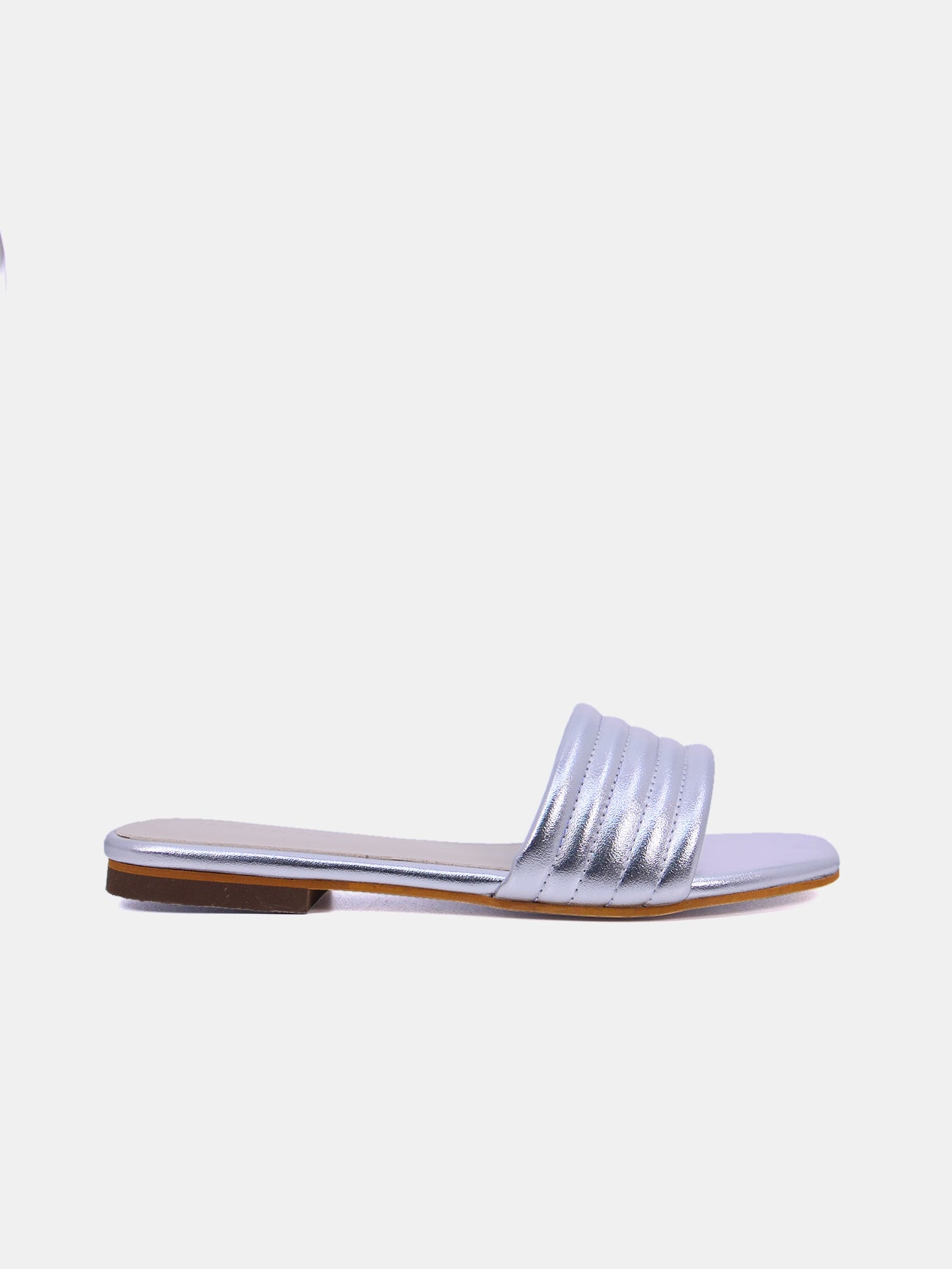Mynaal Velore Women's Flat Sandals #color_Silver