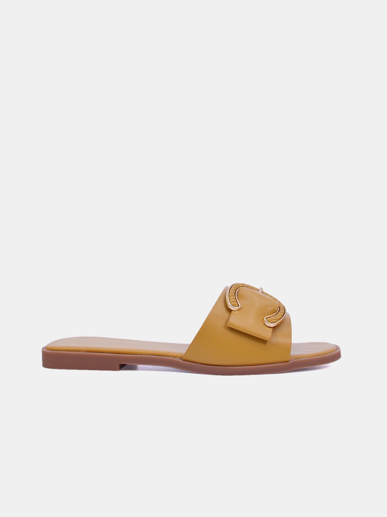 Mynaal Zalara Women's Flat Sandals #color_Yellow
