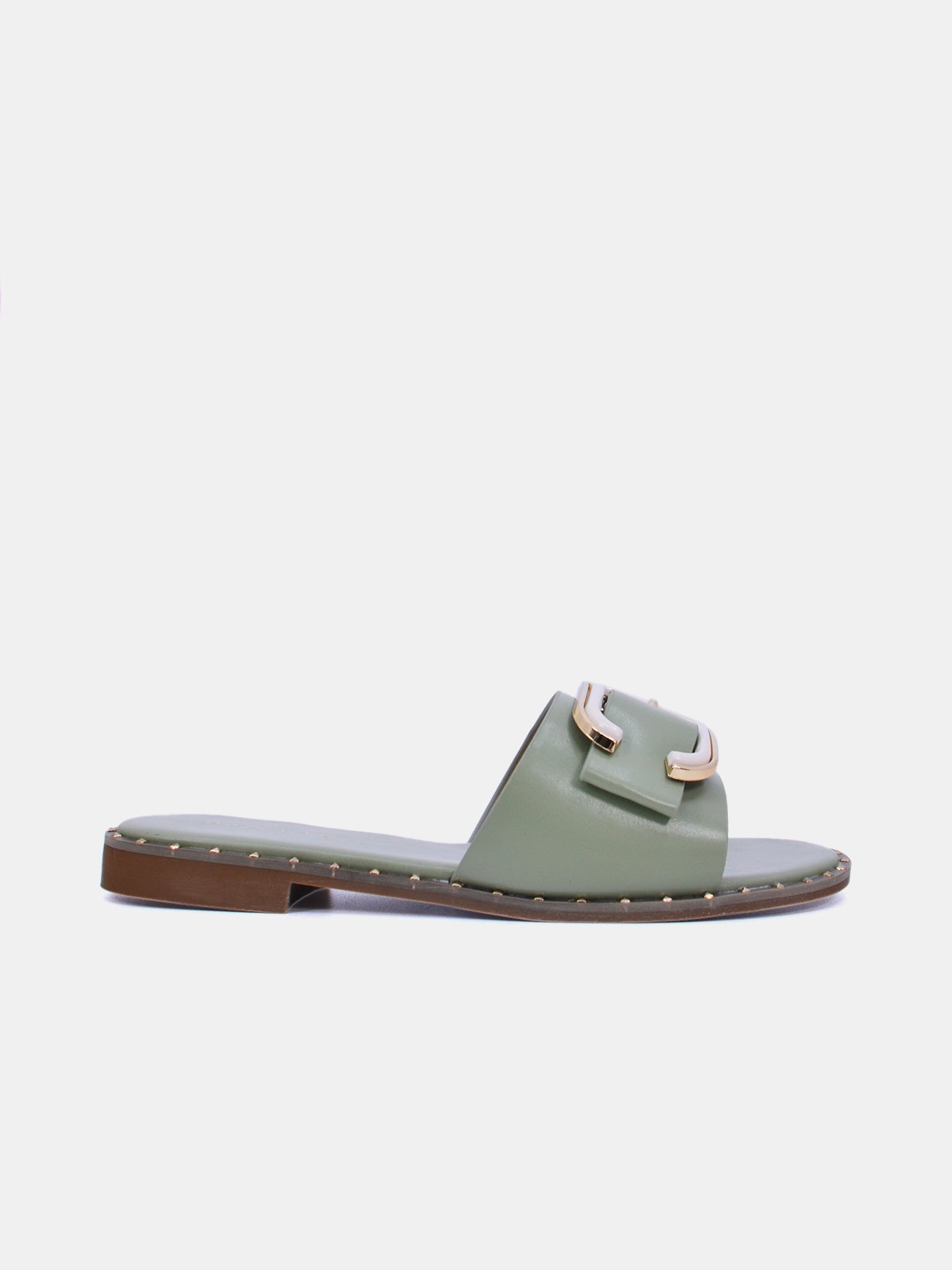 Mynaal Zephyr Women's Flat Sandals #color_Green