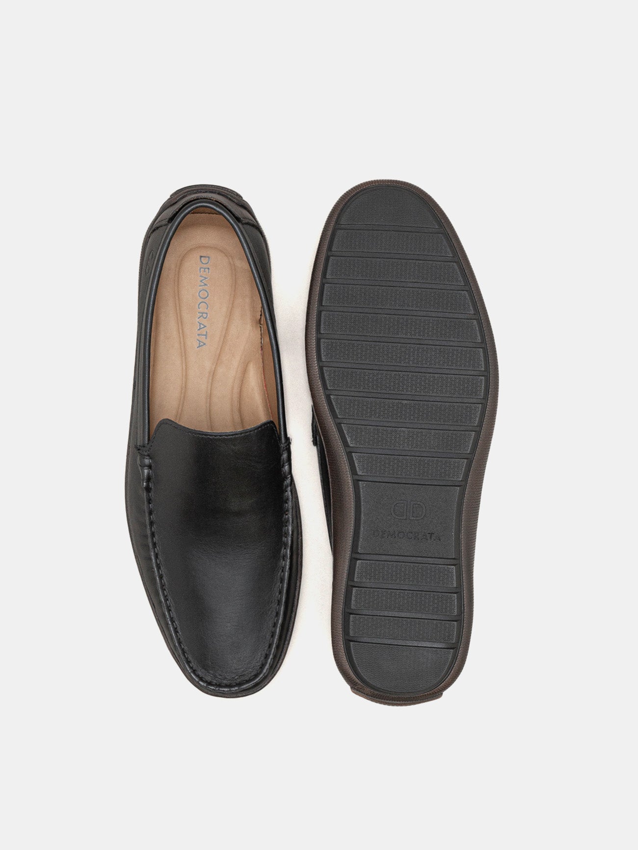 Democrata Men's Malibu Loafers #color_black