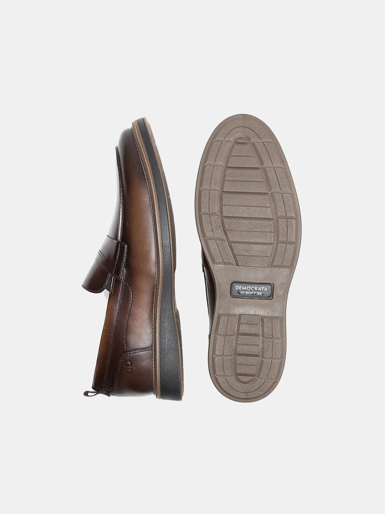 Democrata James Hi-Soft 32 Men's Dress Shoes #color_Brown
