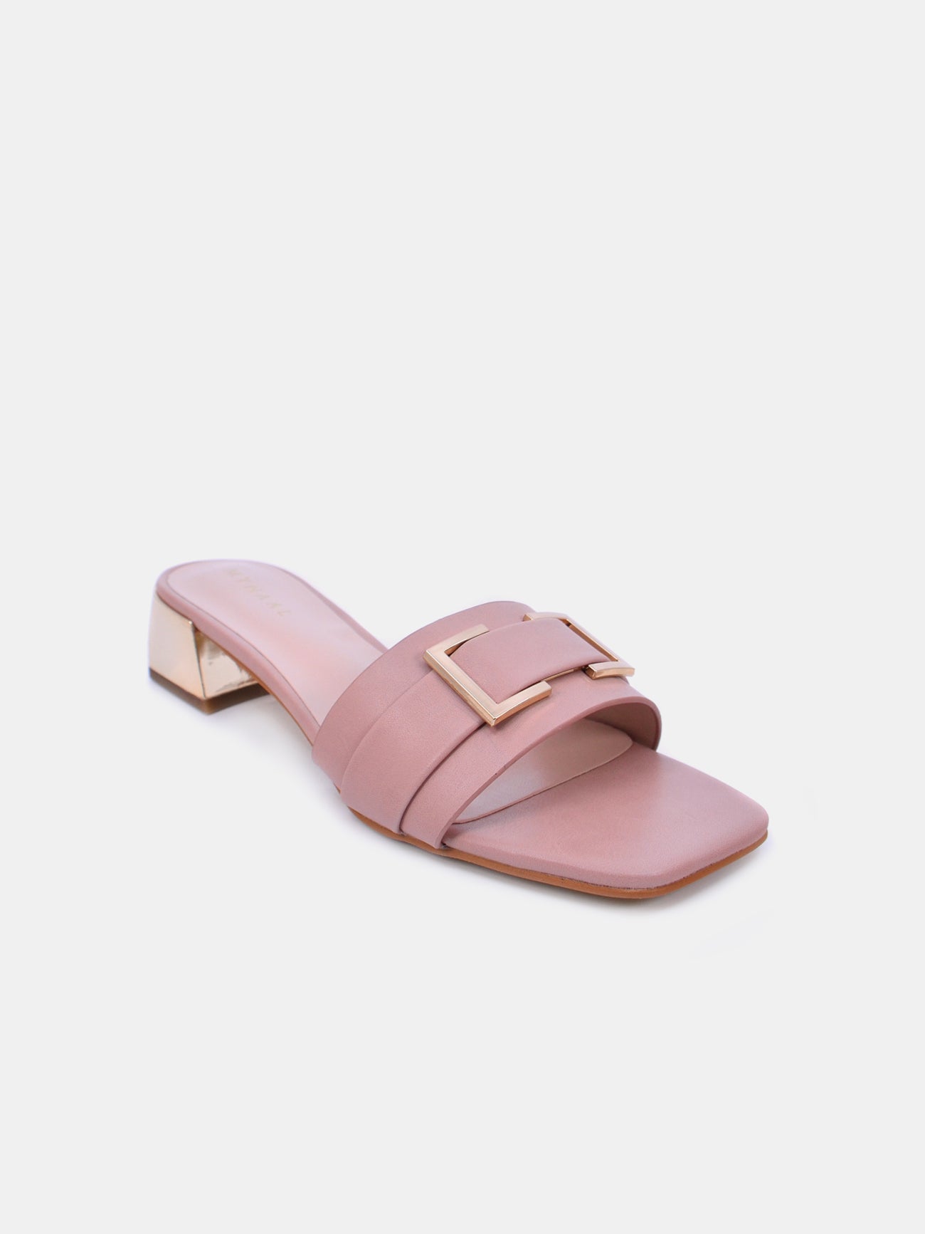 Mynaal Serix Women's Block Heel Sandals #color_Pink