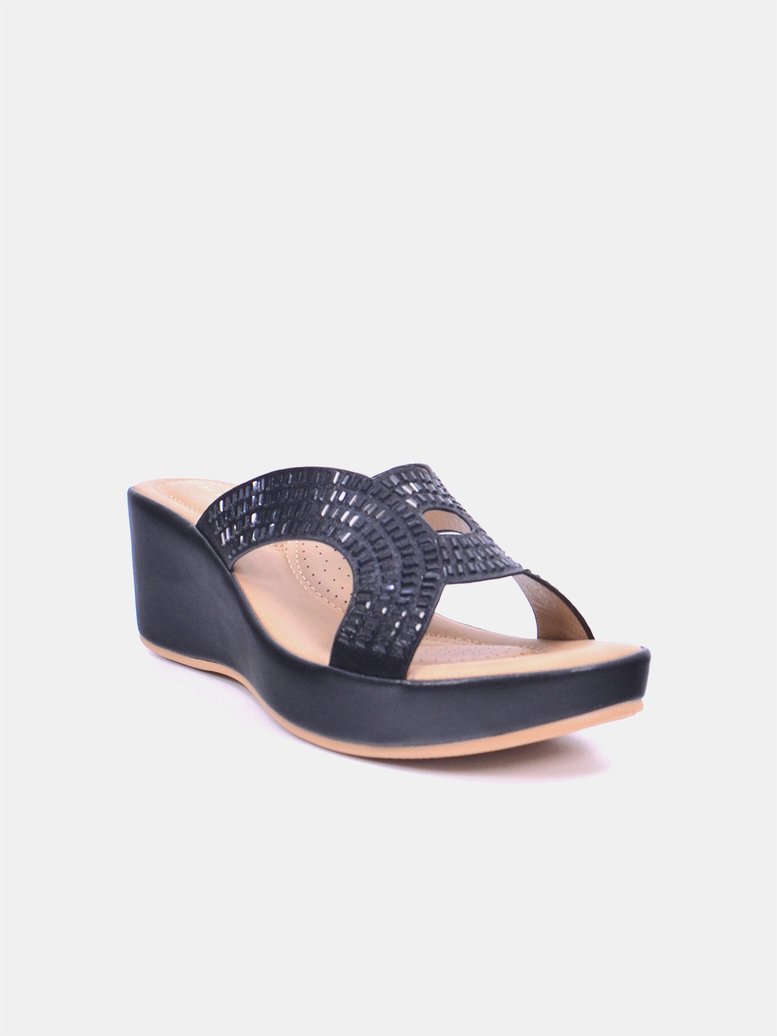 Mynaal Ayzara Women's Sandals #color_black