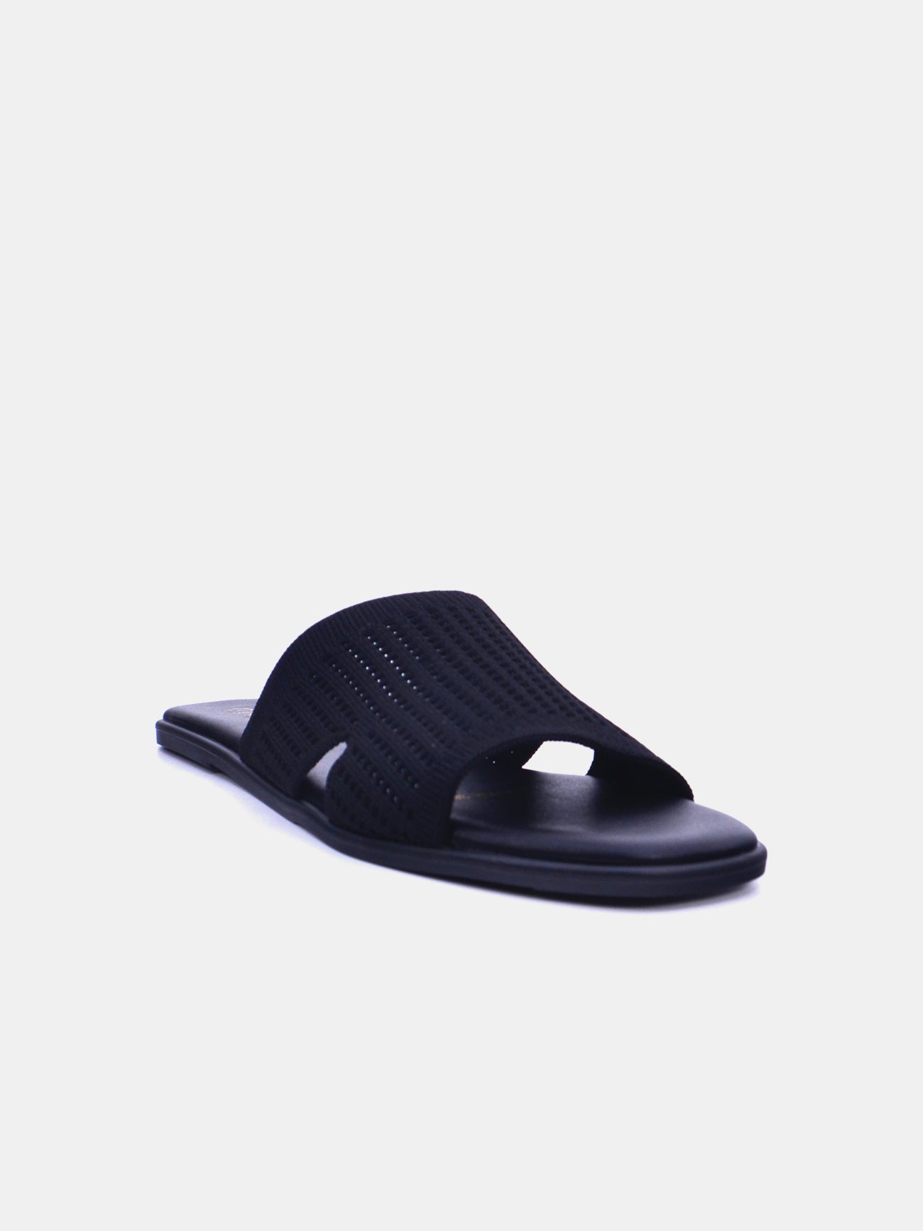 Michelle Morgan 114RJ10H Women's Flat Sandals #color_black