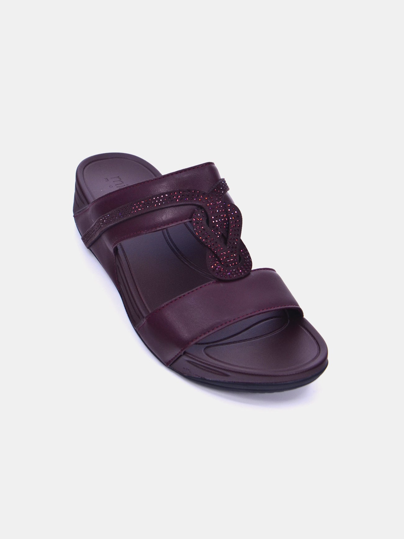 Michelle Morgan 214RJ913 Women's Casual Sandals #color_Maroon