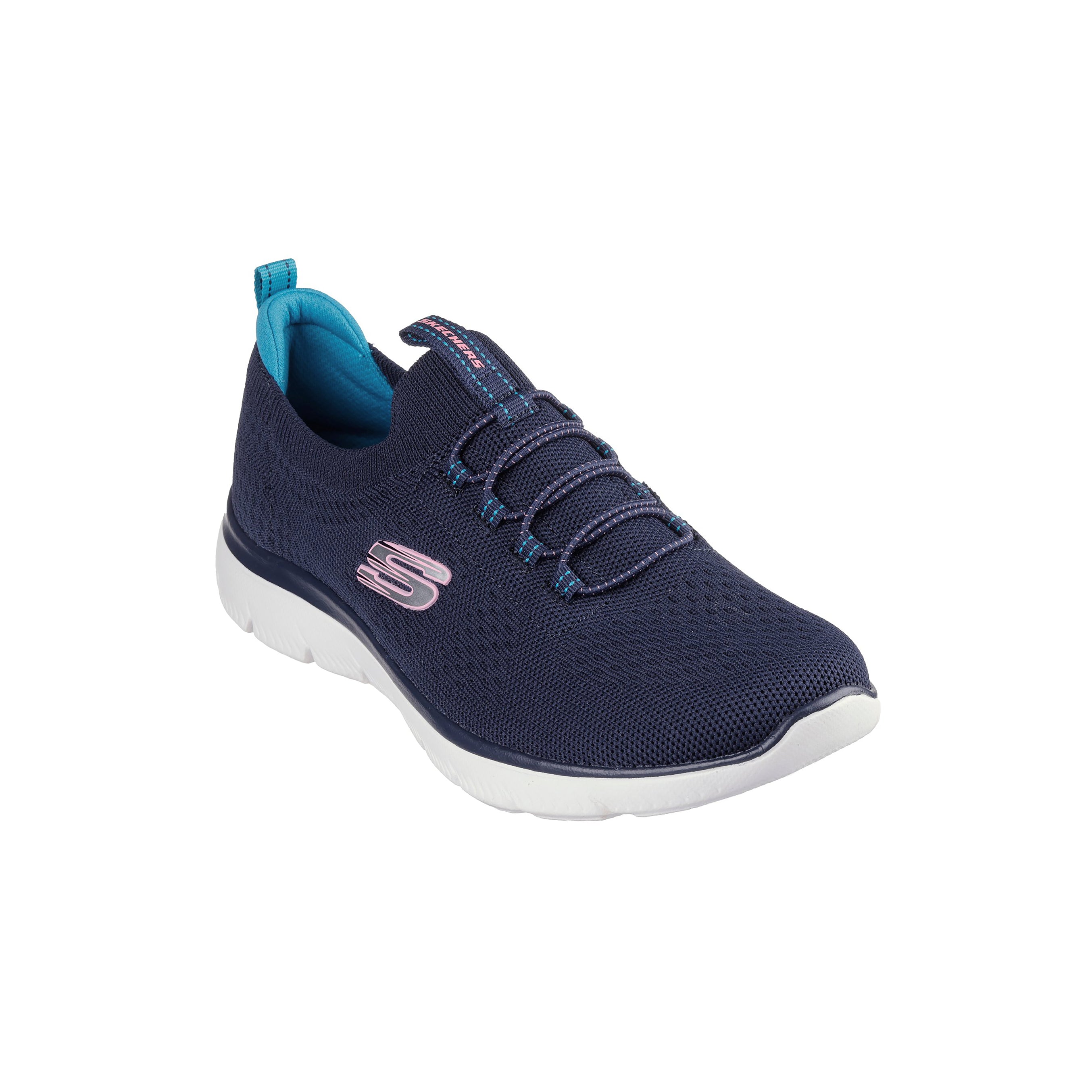 Skechers Women's Summits - Top Player Shoes #color_Navy