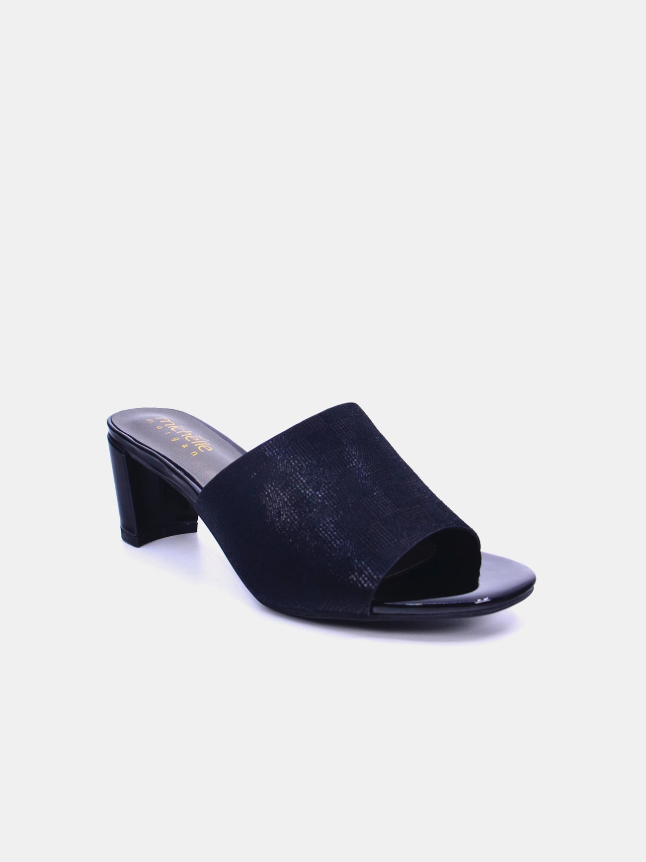 Michelle Morgan 914RJ191 Women's Heeled Sandals #color_Black