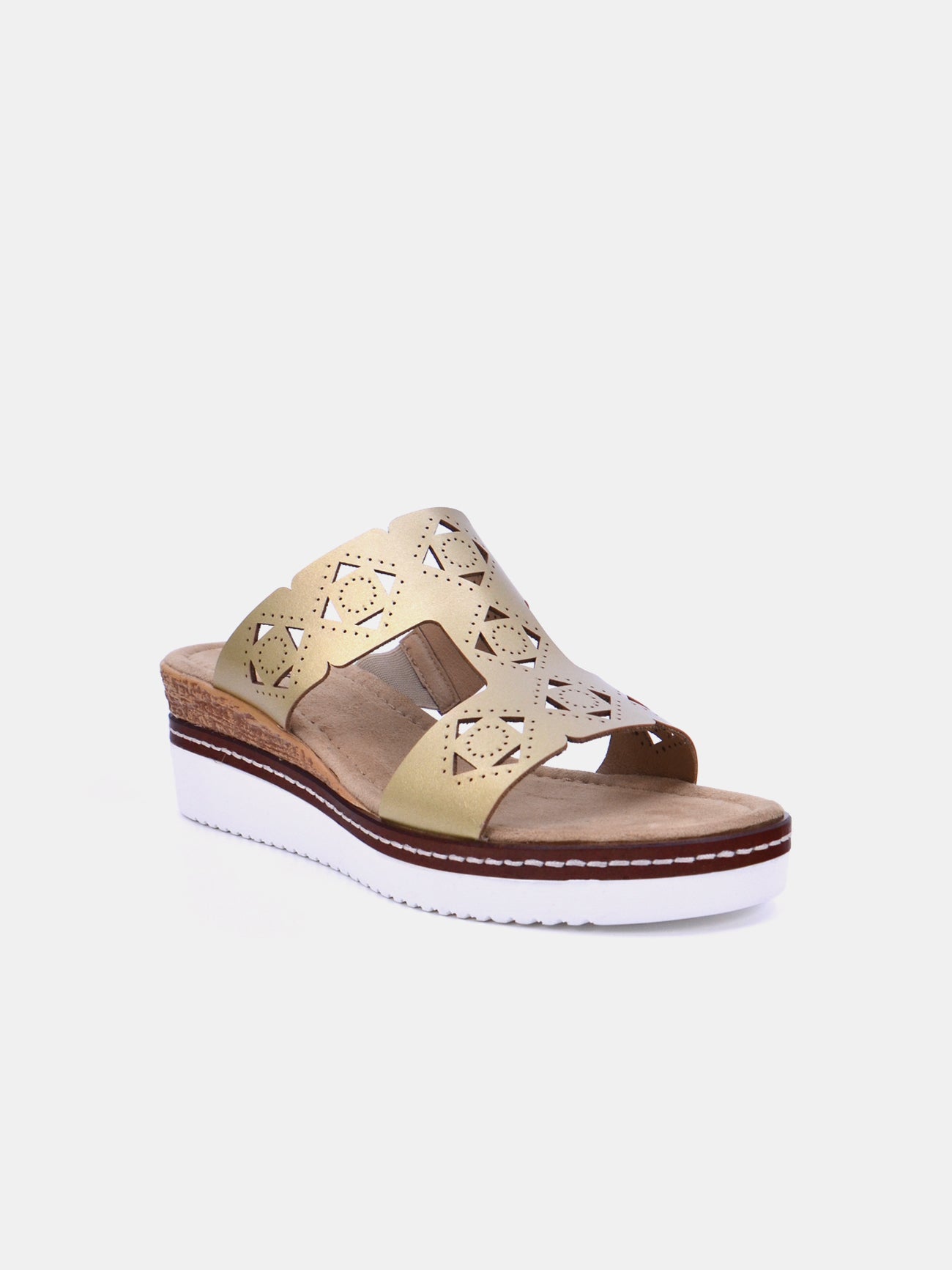 Romika 91403-AR653 Wedge Sandals #color_Gold
