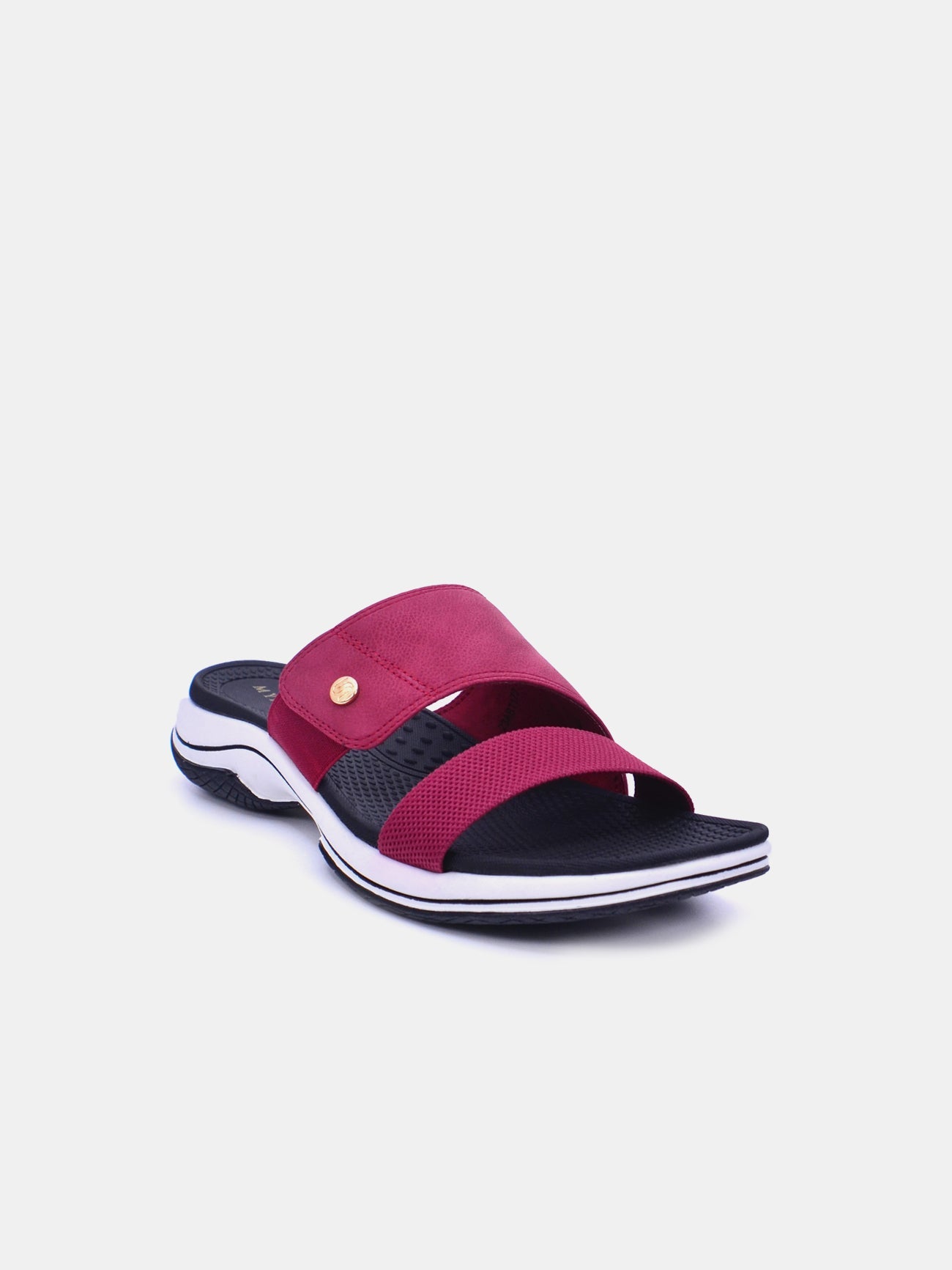 Mynaal Auria Women's Flat Sandals #color_Maroon