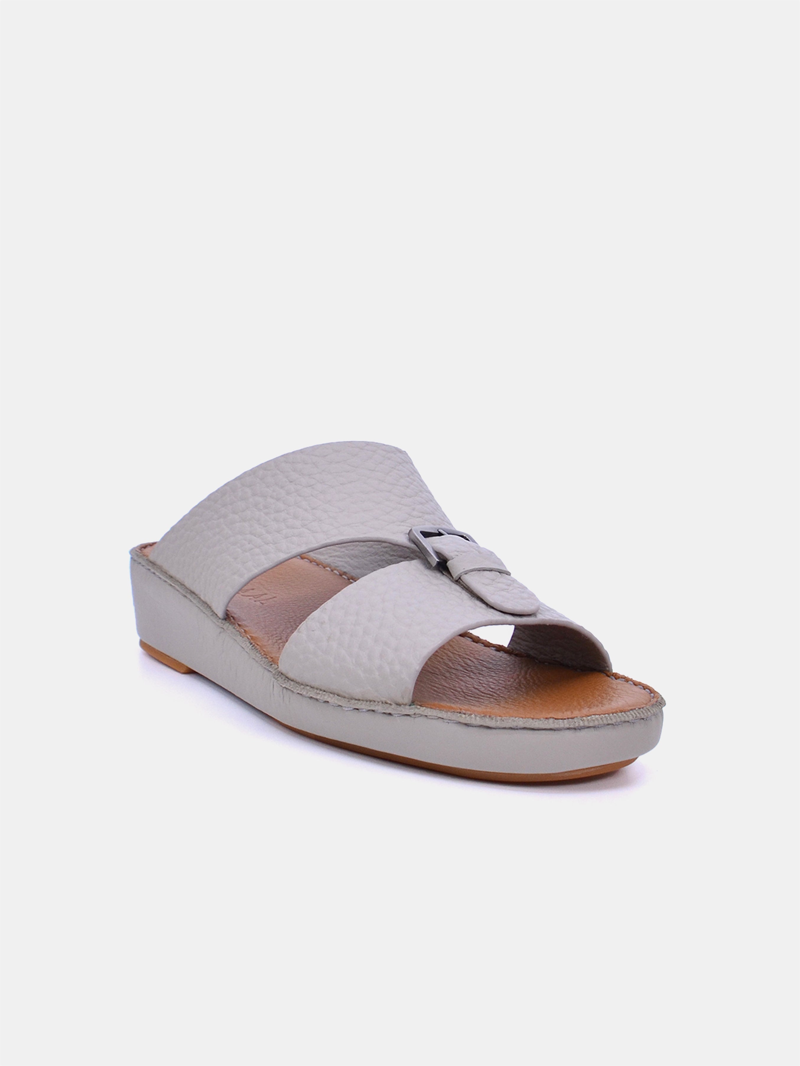 Mynaal B118 Men's Arabic Sandals #color_Beige