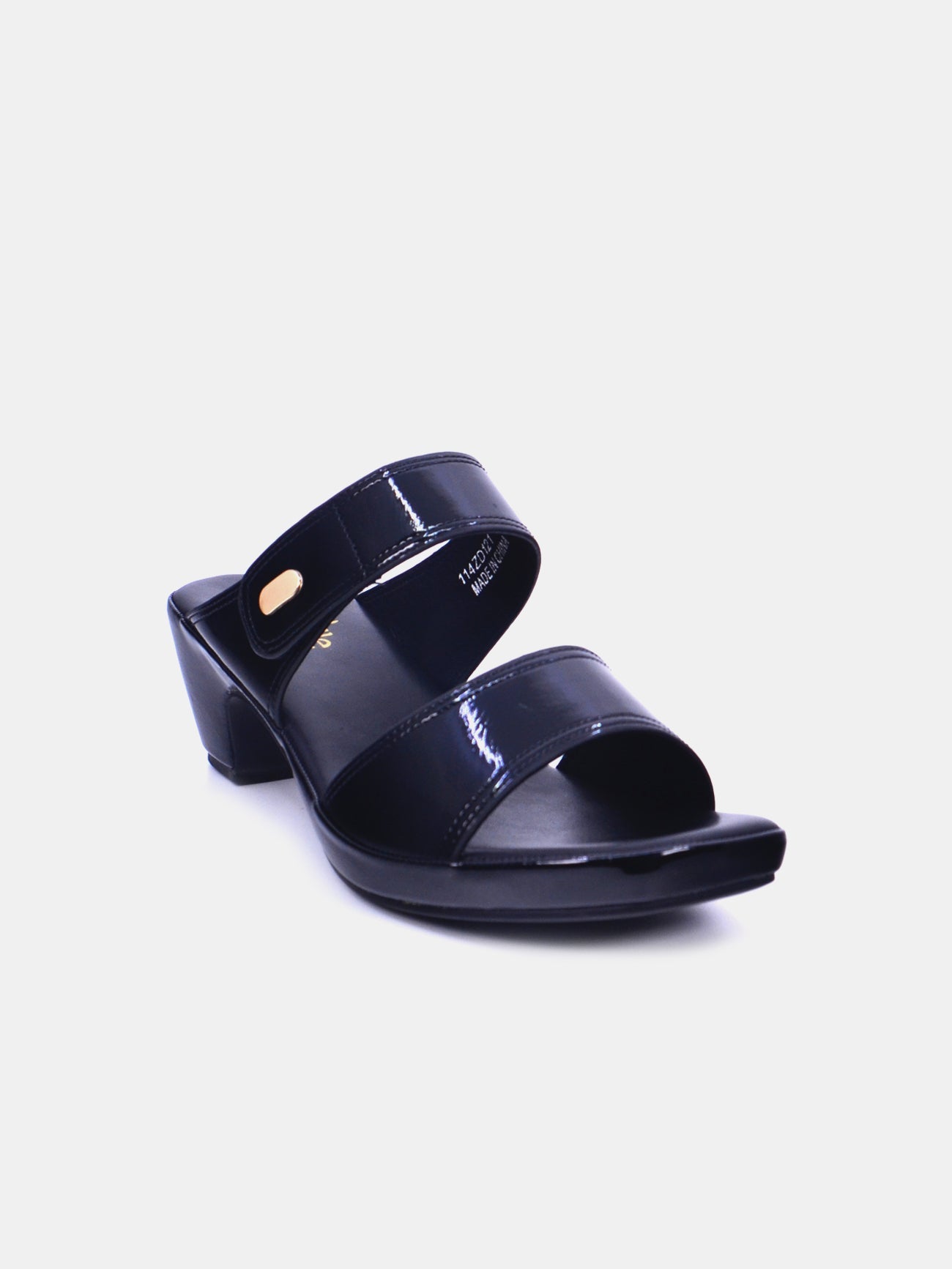 Michelle Morgan 114ZD121 Women's Heeled Sandals #color_Black